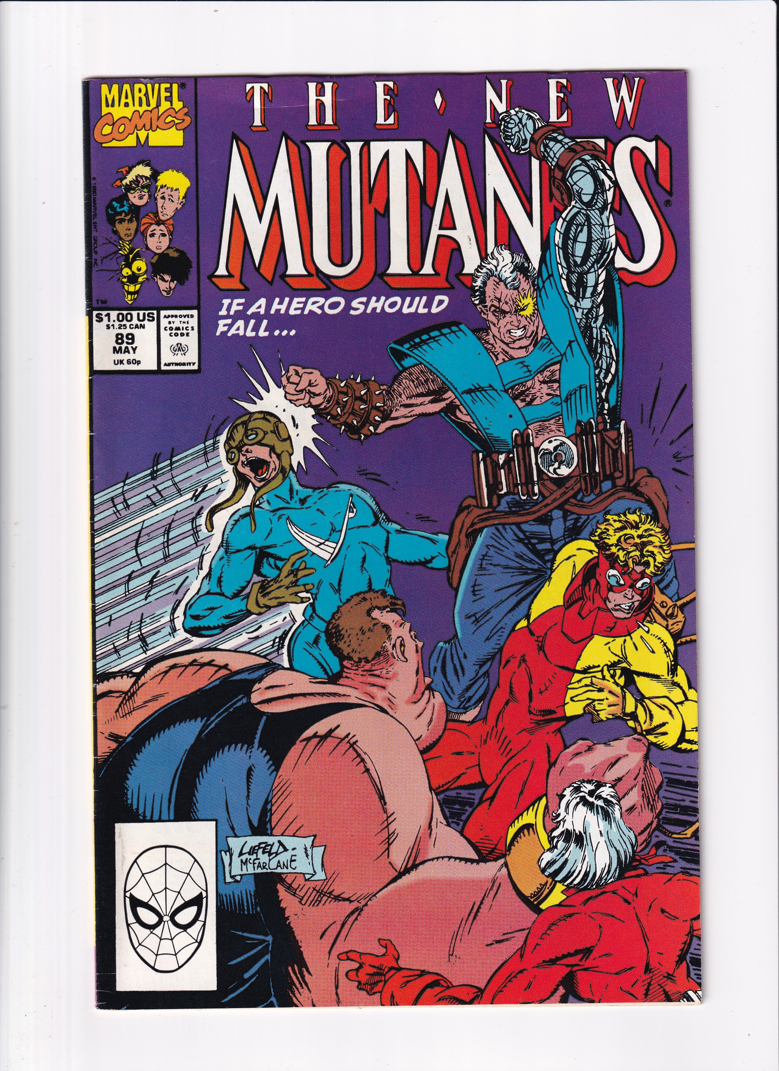 New Mutants #89 - Slab City Comics 