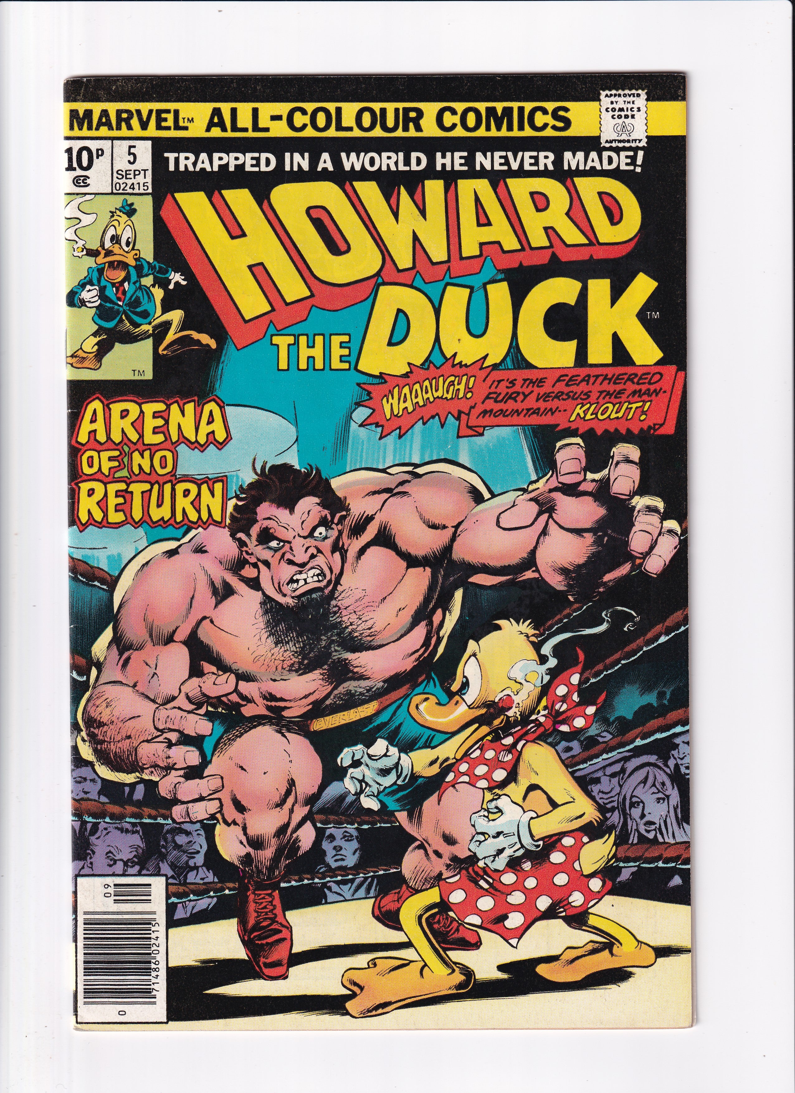 HOWARD THE DUCK #5 - Slab City Comics 