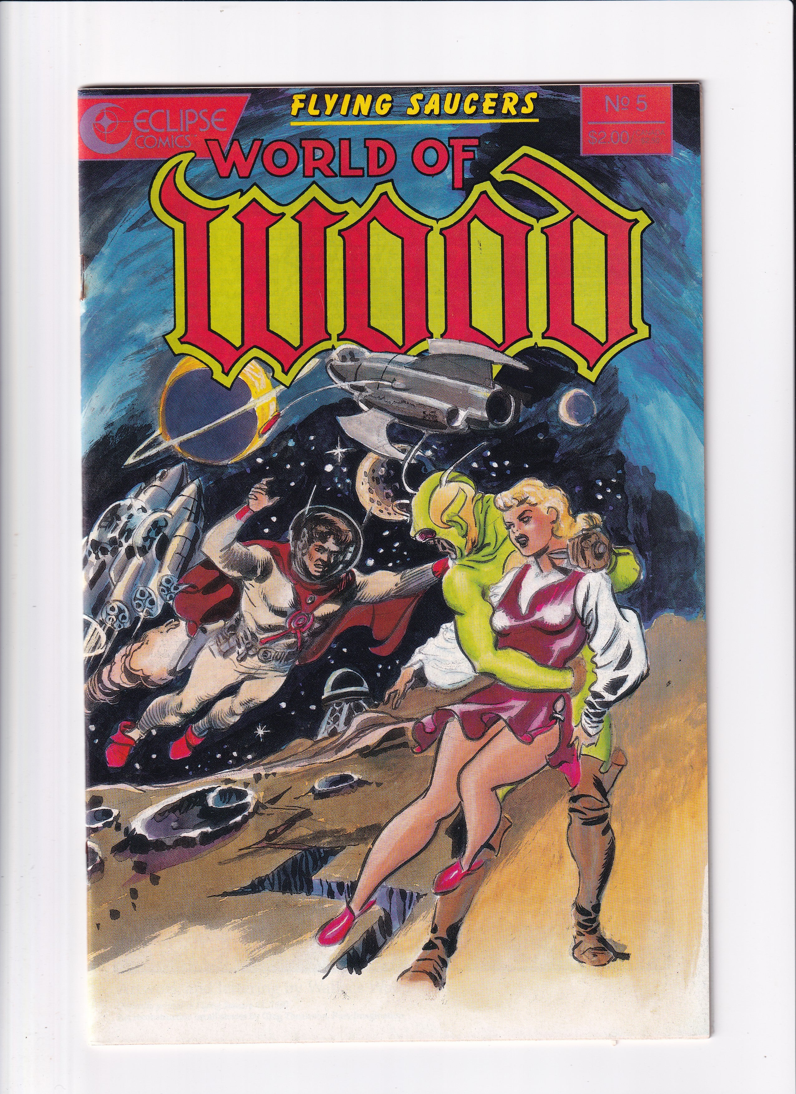 FLYING SAUCERS WORLD OF WOOD NO.5 - Slab City Comics 