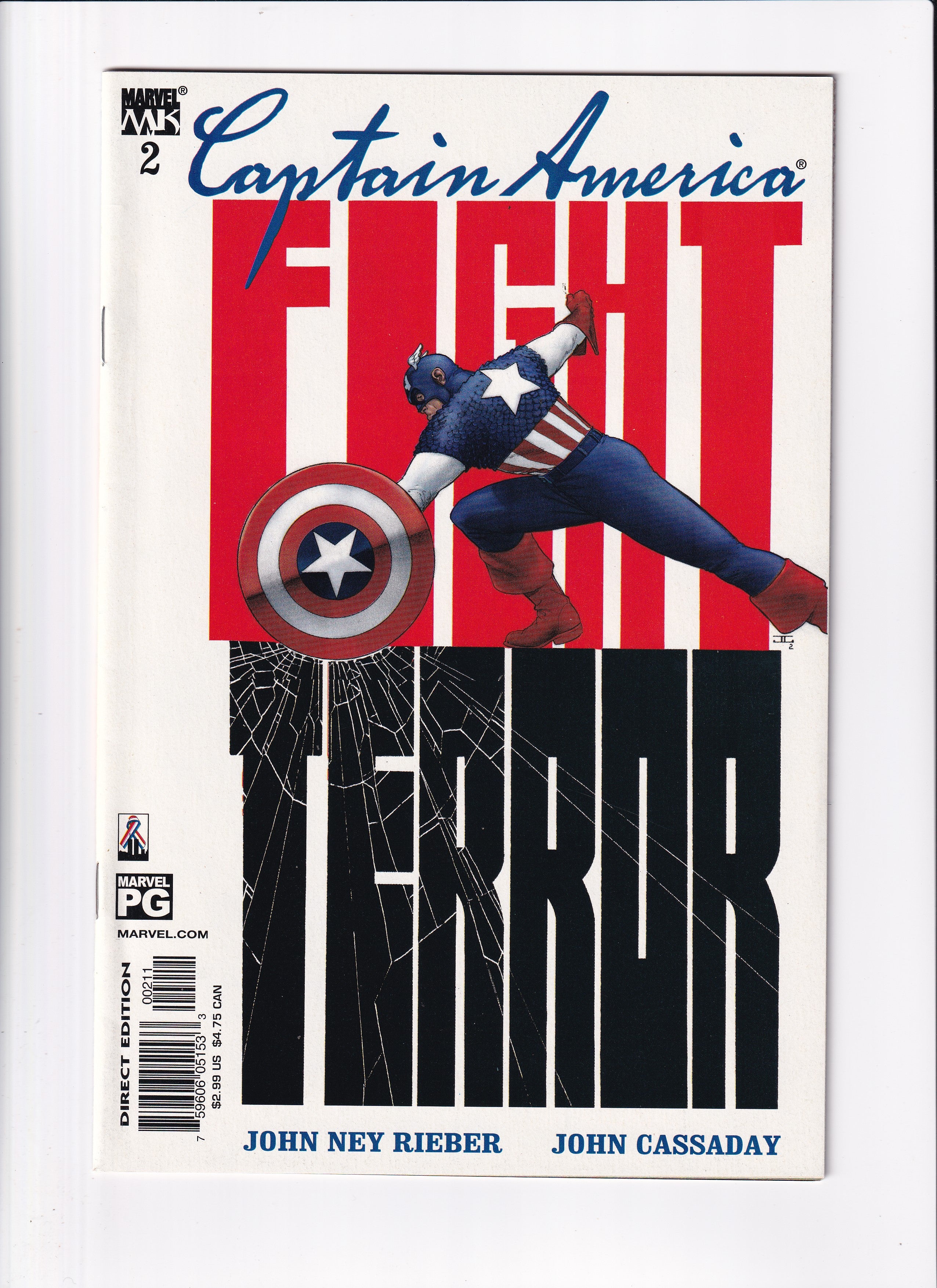 CAPTAIN AMERICA FIGHT TERROR #2 - Slab City Comics 