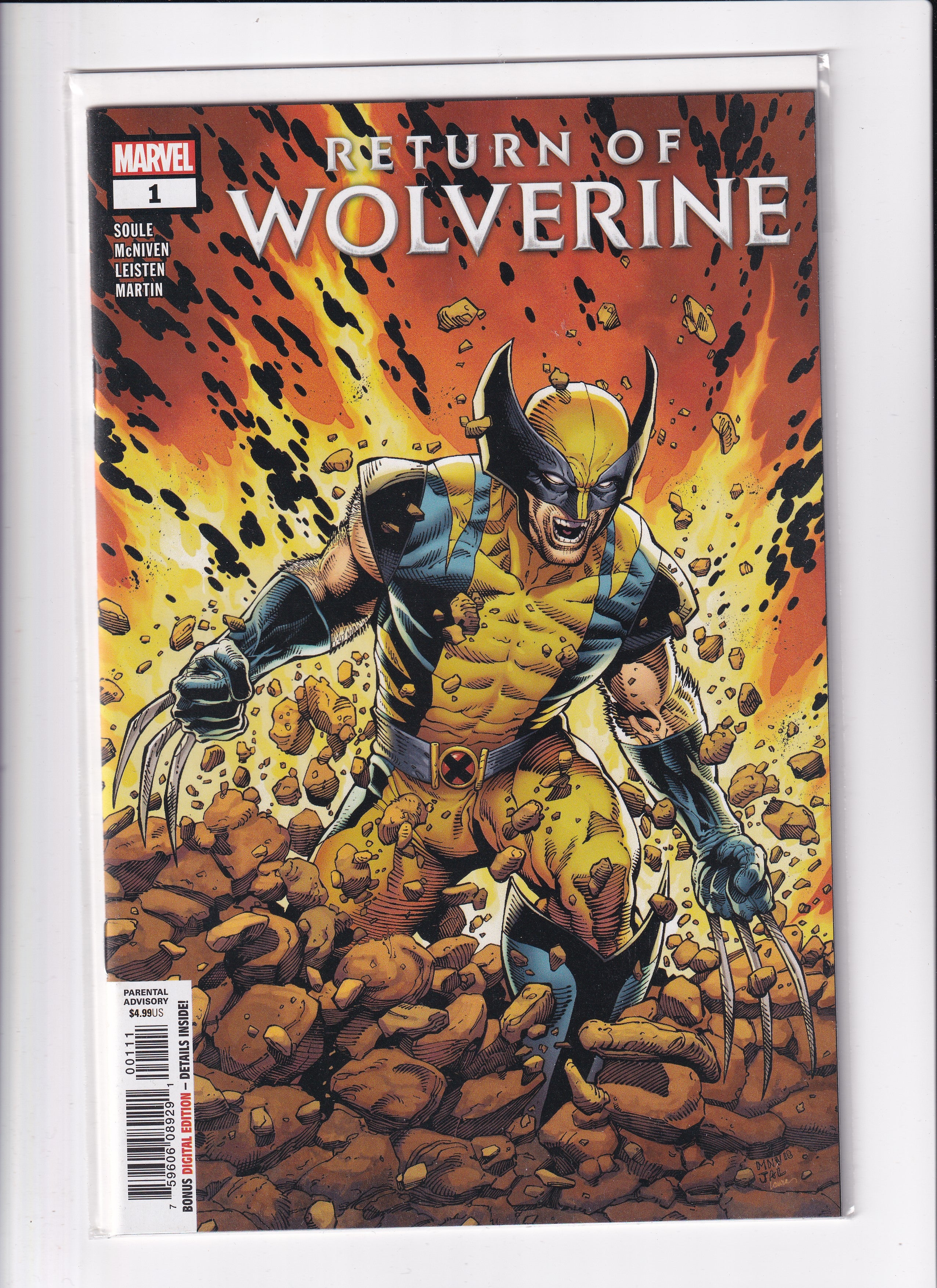 RETURN OF WOLVERINE #1 - Slab City Comics 