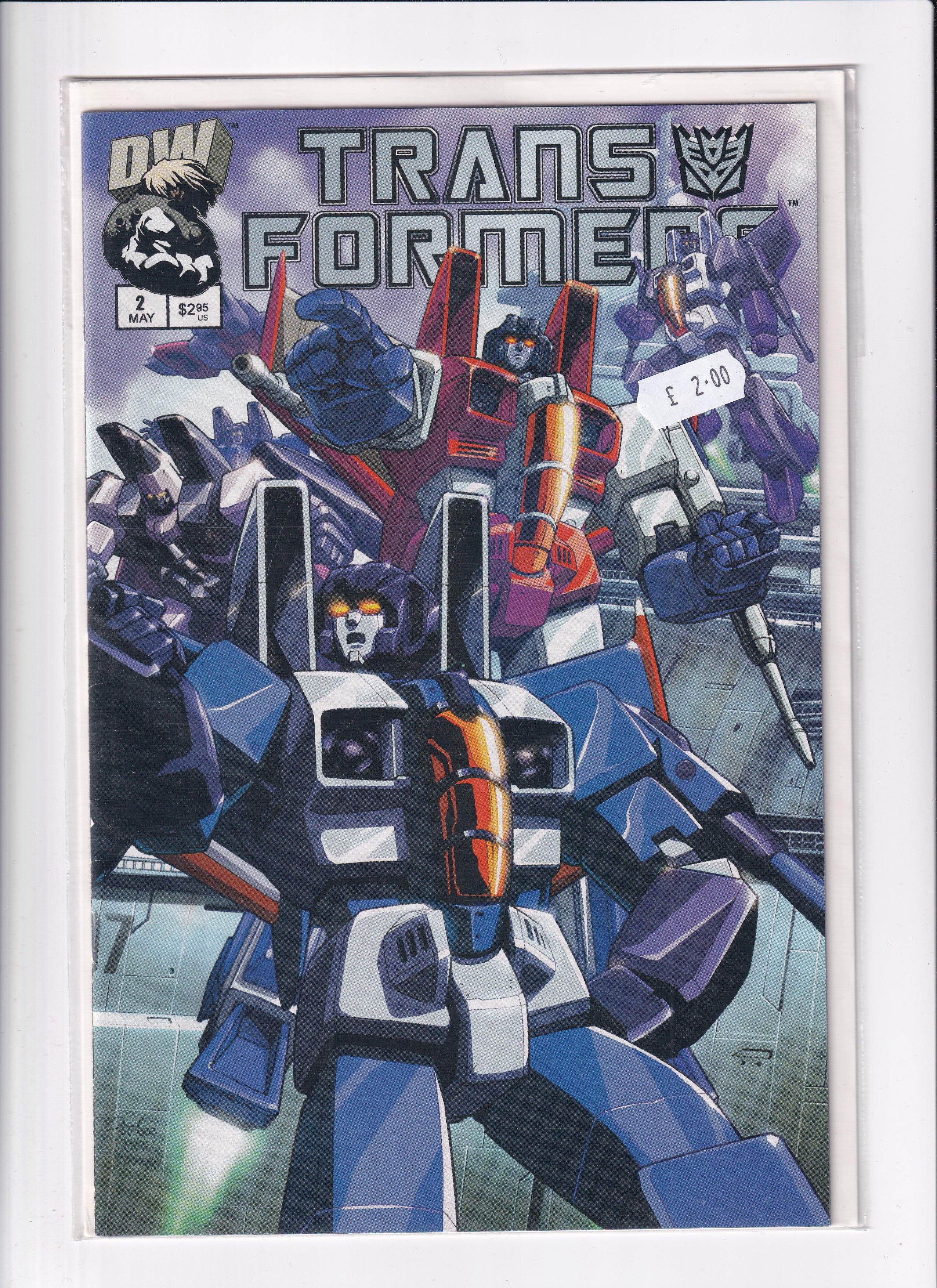 TRANSFORMERS #2 - Slab City Comics 