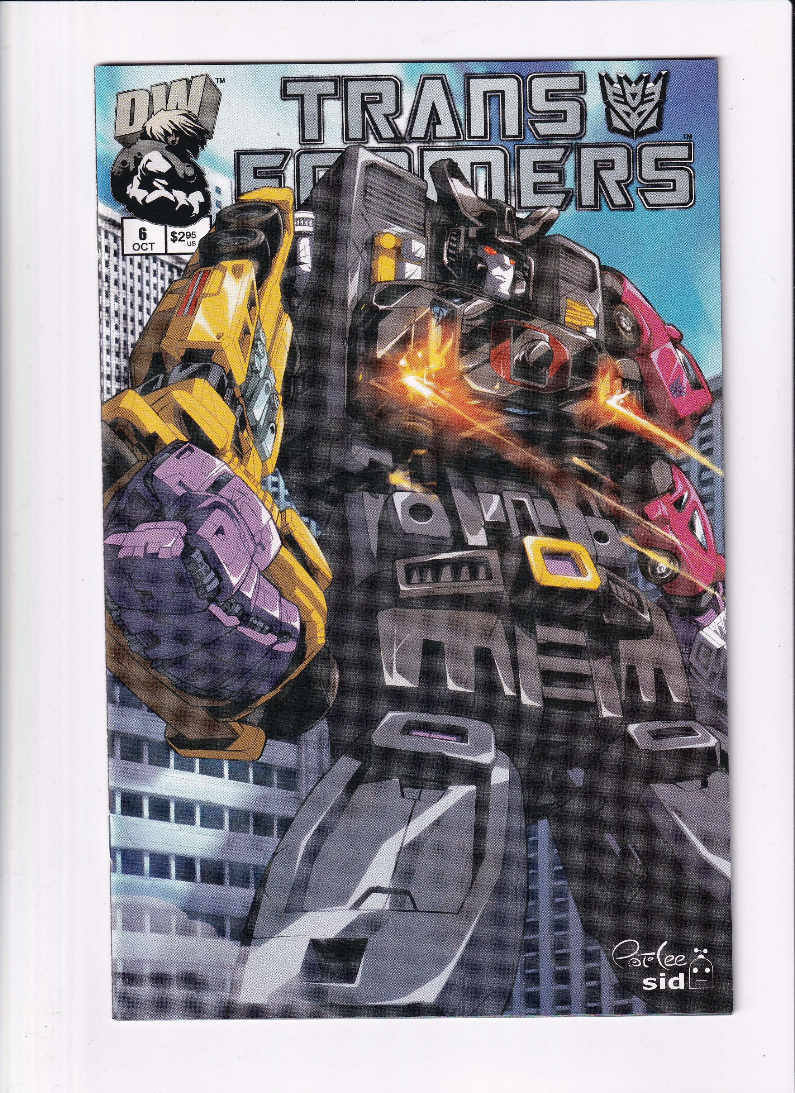 TRANSFORMERS #6 - Slab City Comics 