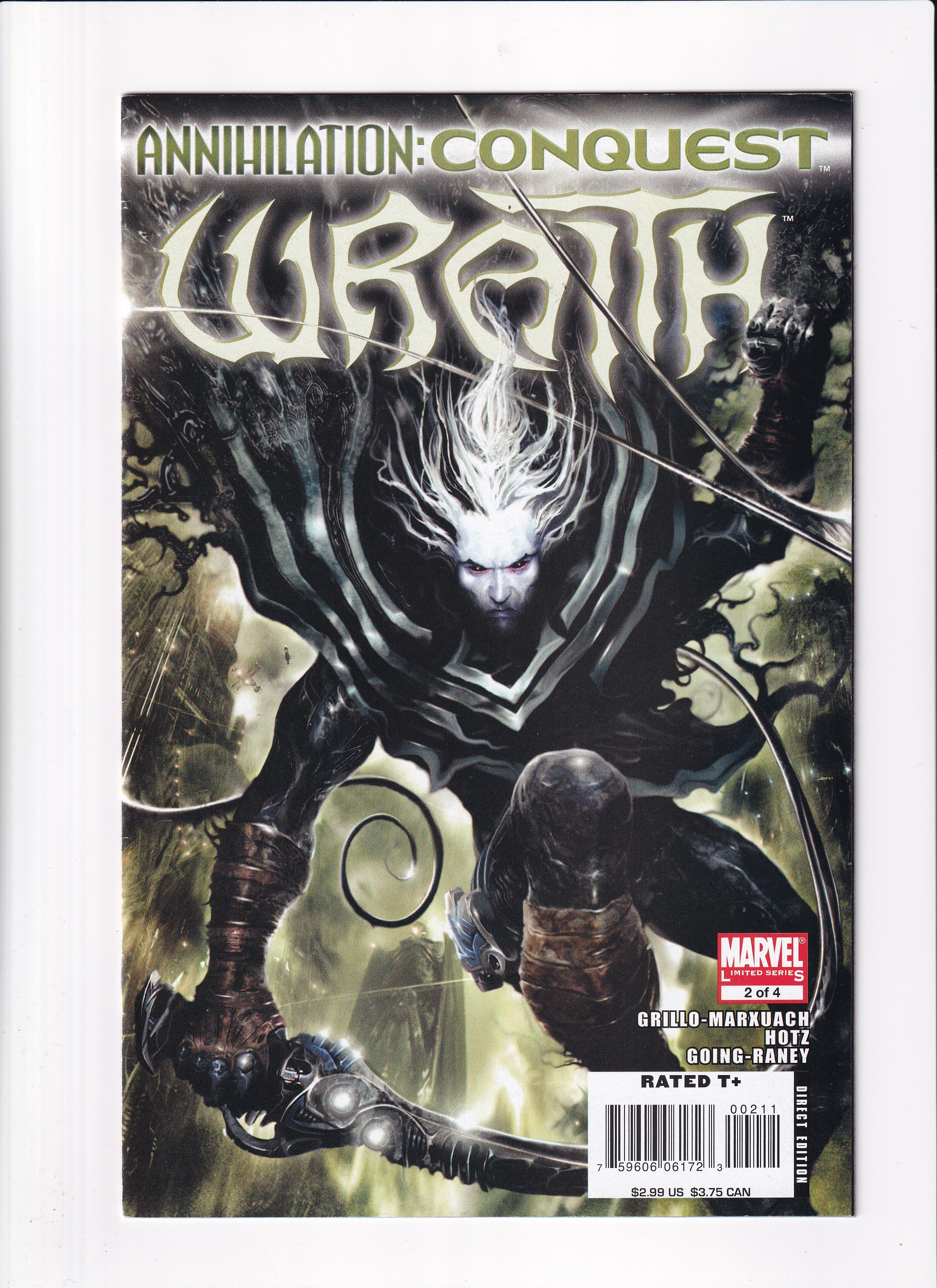 ANNIHILATION:COMNQUEST WRAITH LIMITED SERIES 2 OF 4 - Slab City Comics 