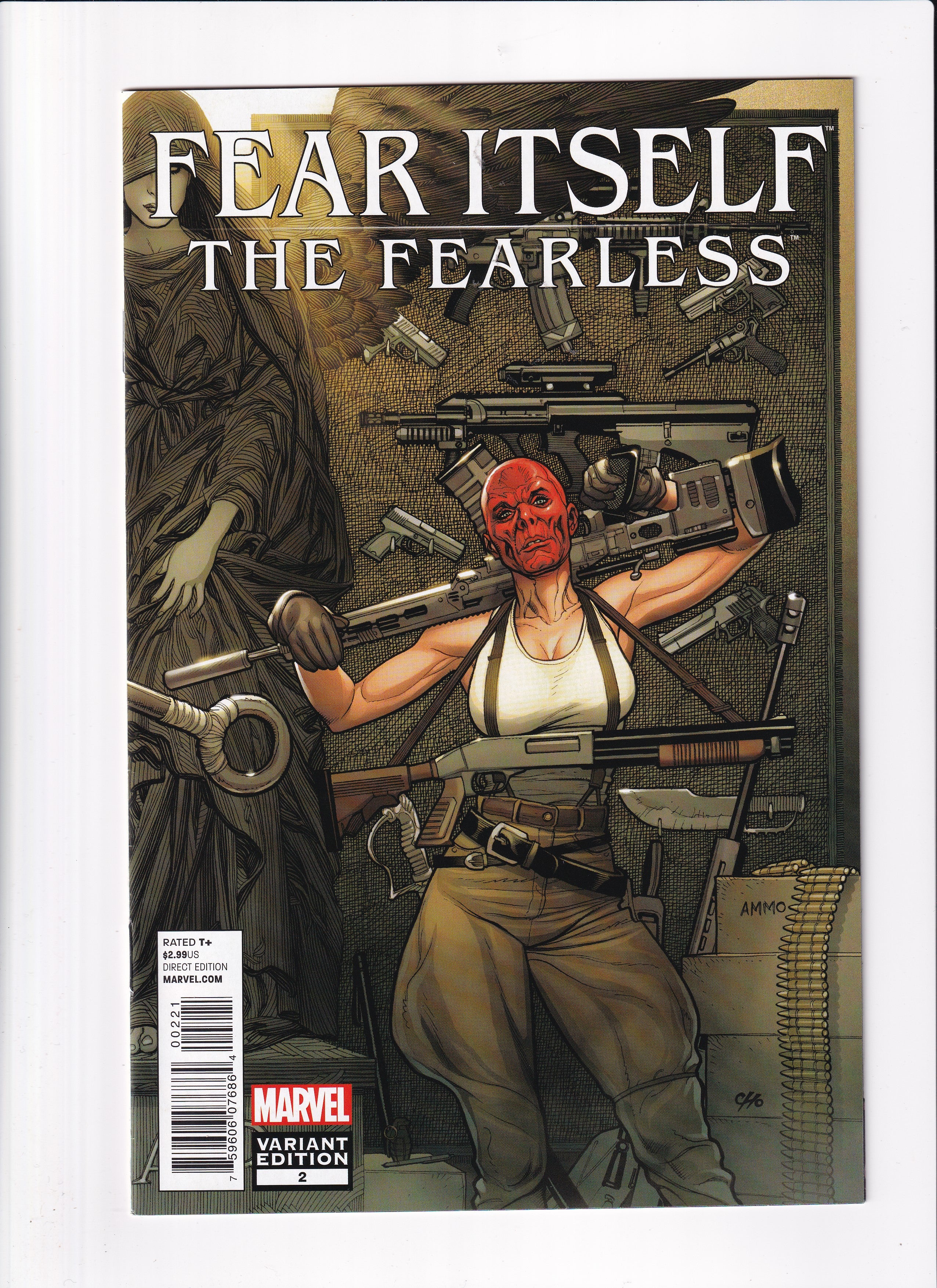 FEAR ITSELF HE FEARLESS VARIANT #2 - Slab City Comics 