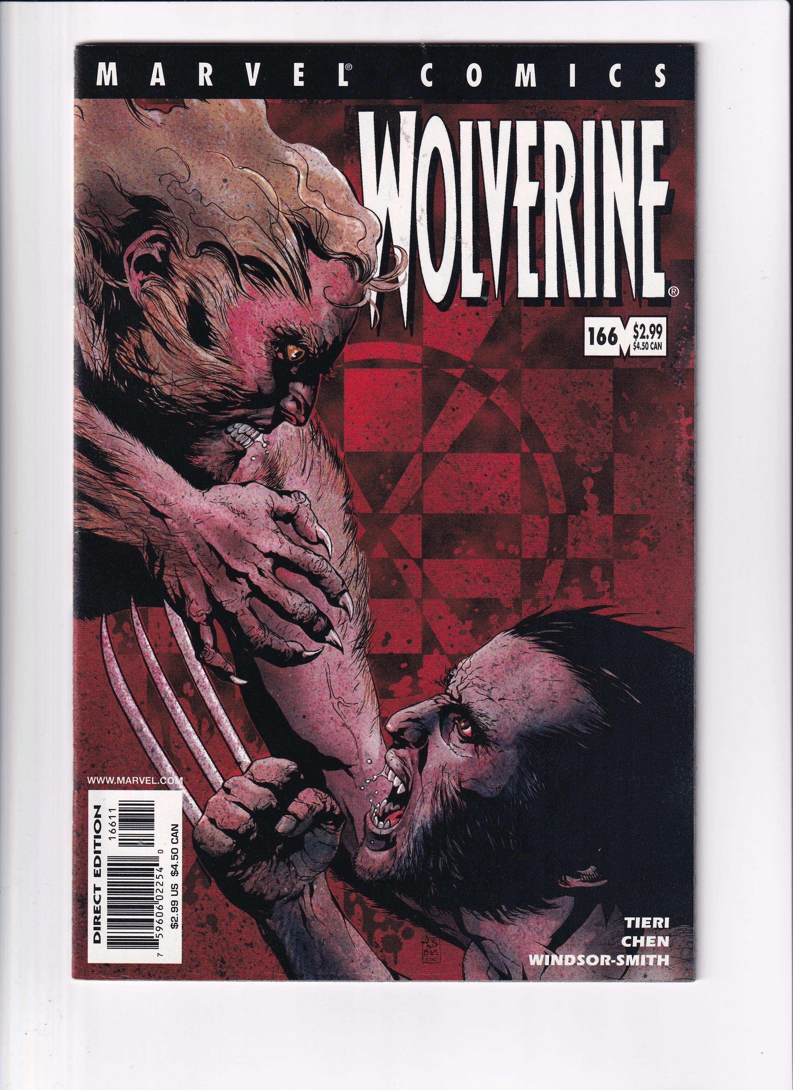 MARVEL COMICS WOLVERINE #166 - Slab City Comics 