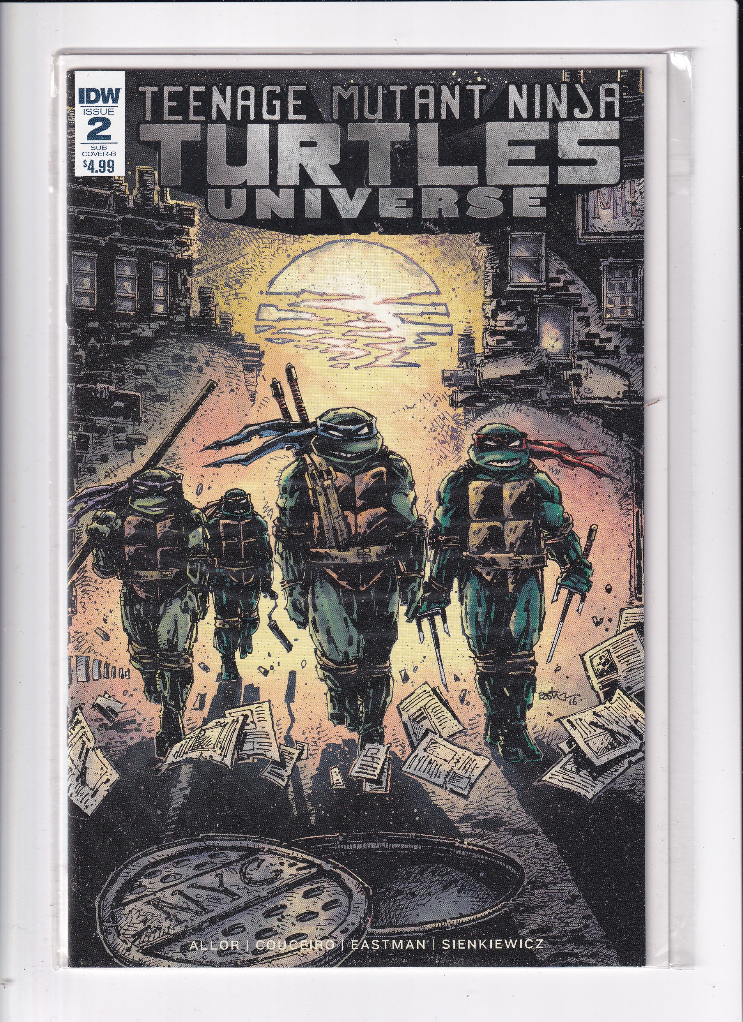 TEENAGE MUTANT NINJA TURTLES UNIVERSE #2 VARIANT - Slab City Comics 