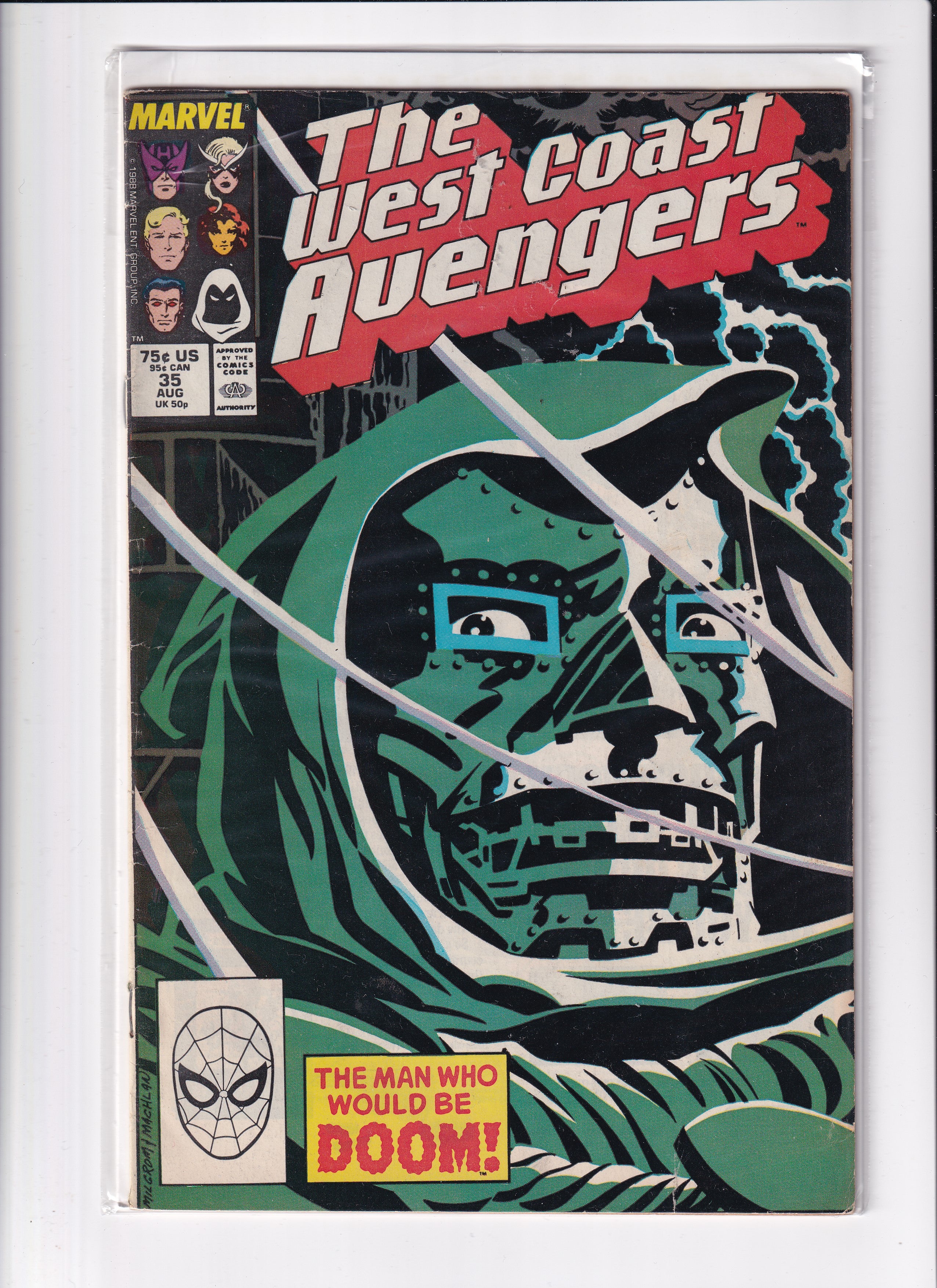 THE WEST COAST AVENGERS #35 - Slab City Comics 