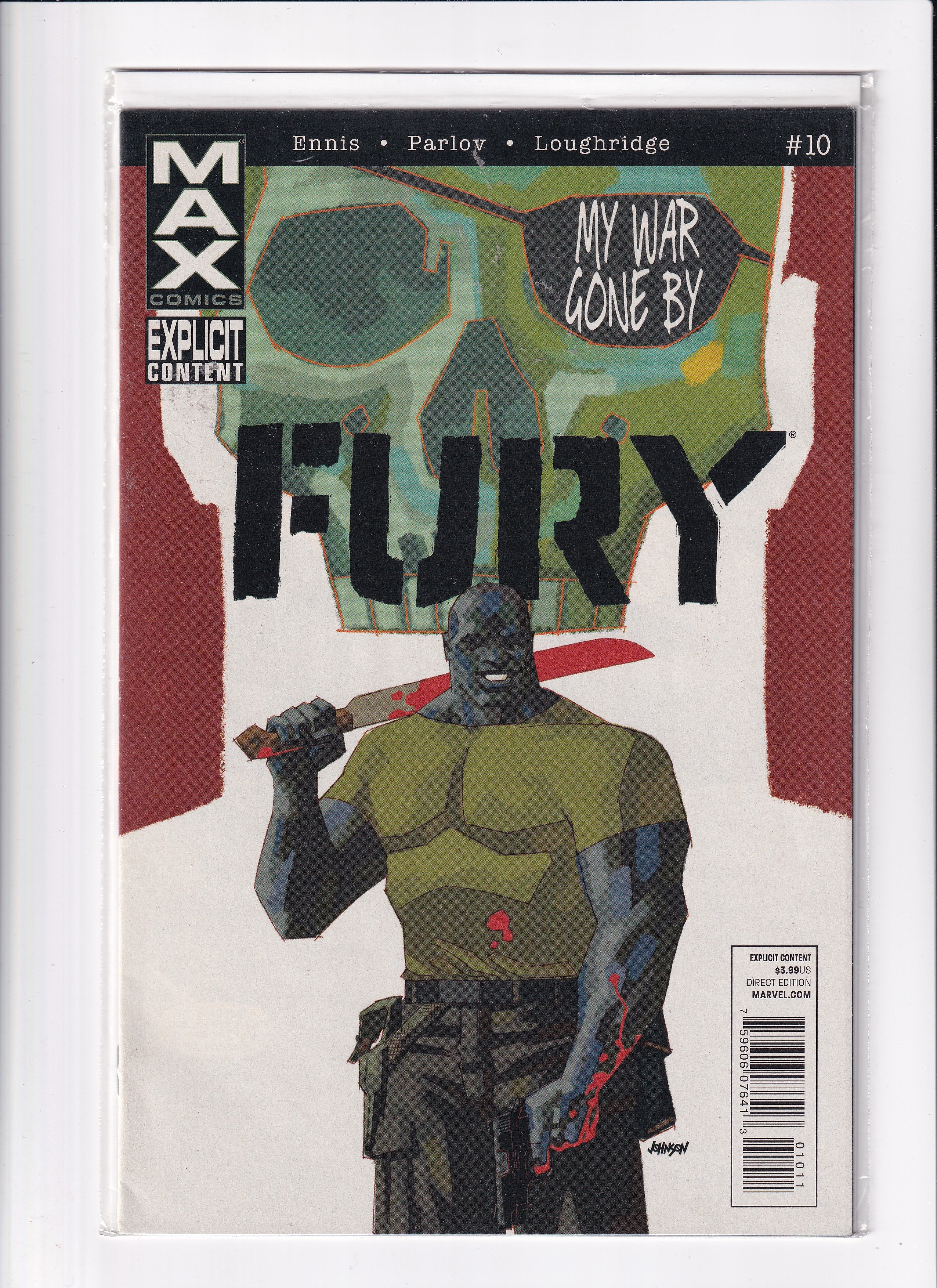 FURY #10 - Slab City Comics 