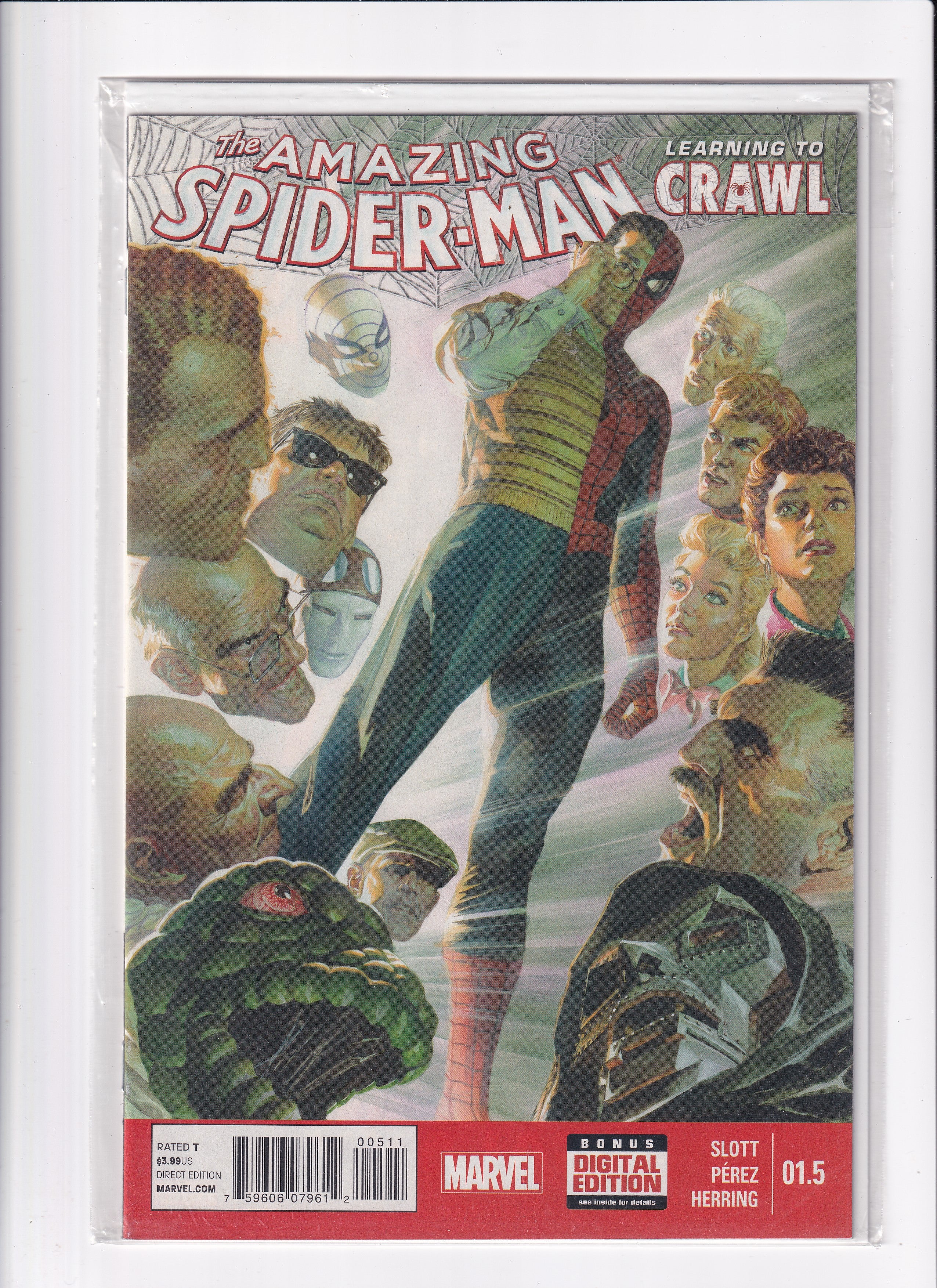 THE AMAZING SPIDER-MAN #1.5 - Slab City Comics 