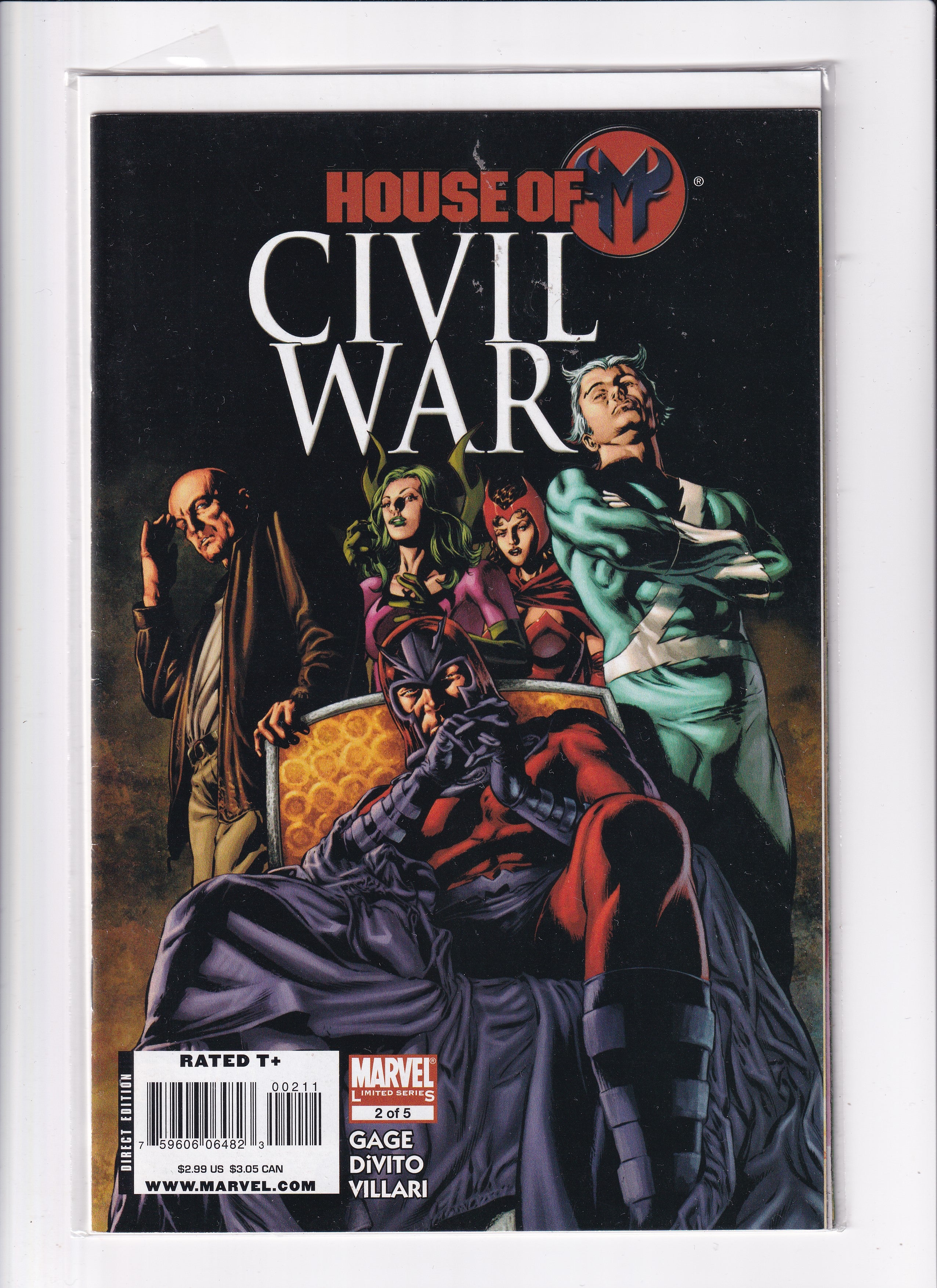 HOUSE OF M CIVIL WAR #2 - Slab City Comics 