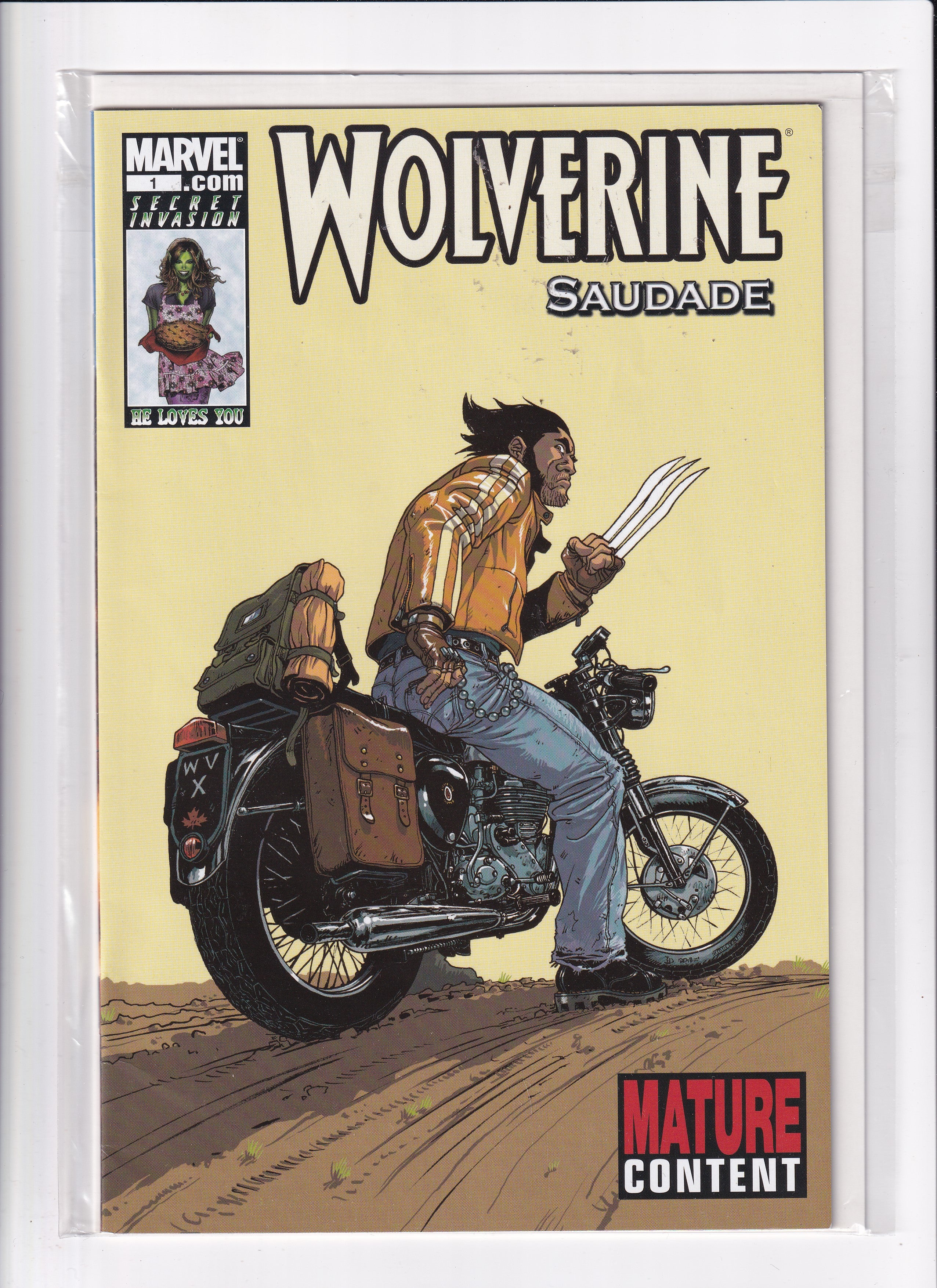 WOLVERINE SAUDADE #1 - Slab City Comics 