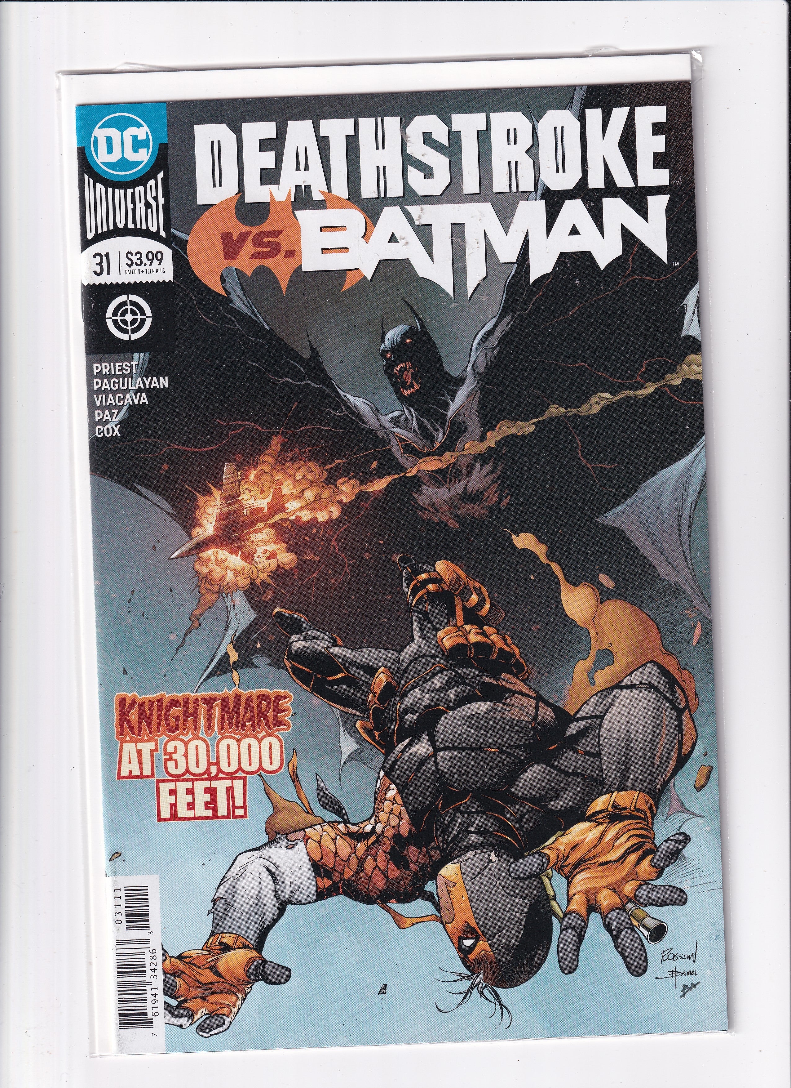 DEATHSTROKE VS BATMAN #31 - Slab City Comics 