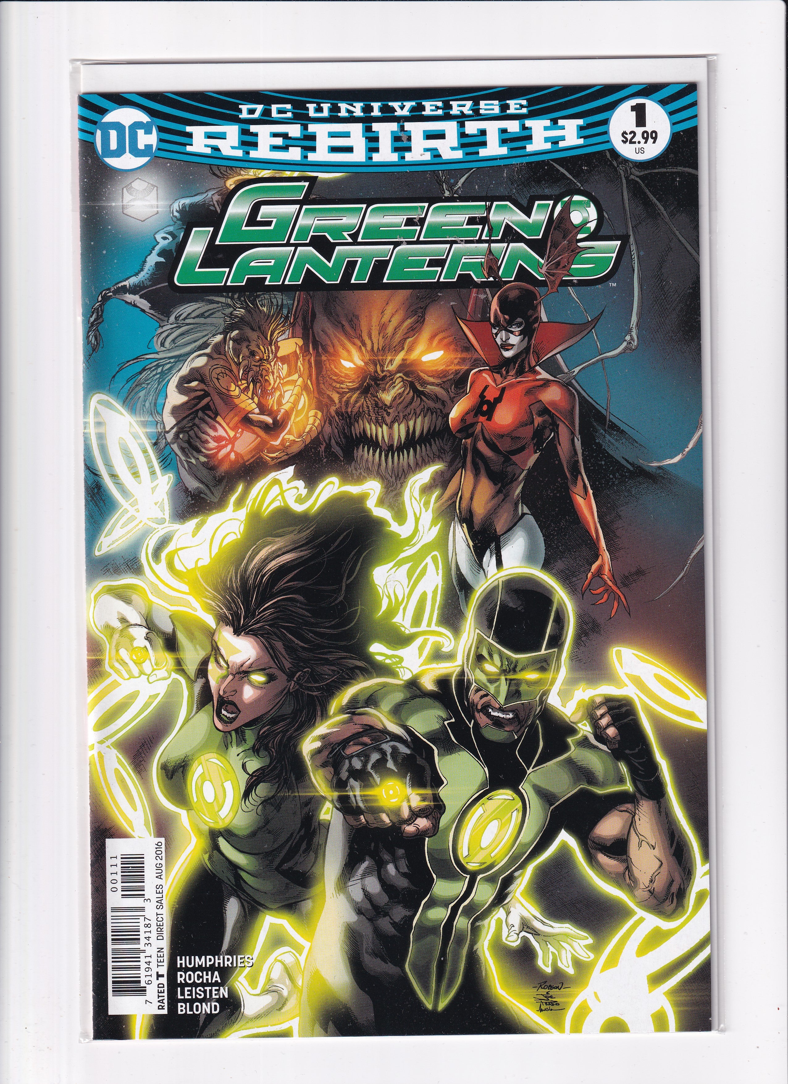 GREEN LANTERNS #1 - Slab City Comics 