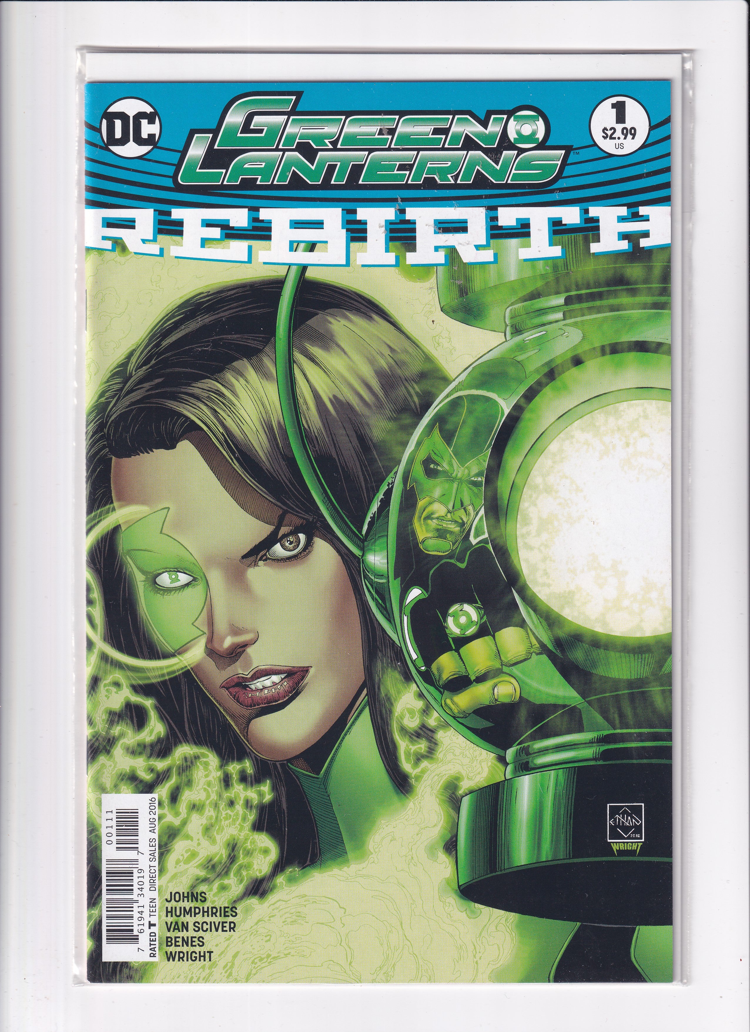 GREEN LANTERN REBIRTH #1 - Slab City Comics 