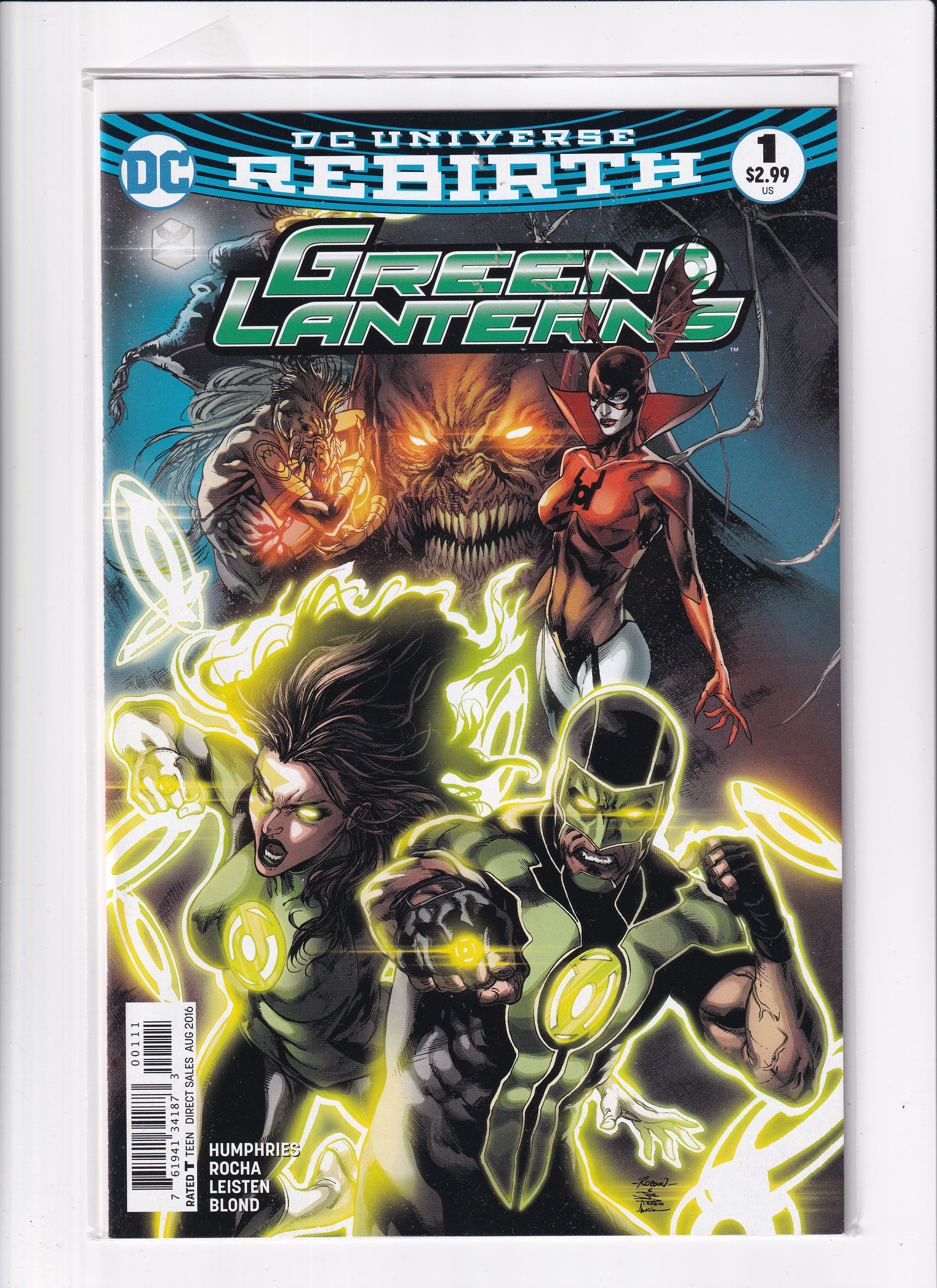 GREEN LANTERNS #1 - Slab City Comics 