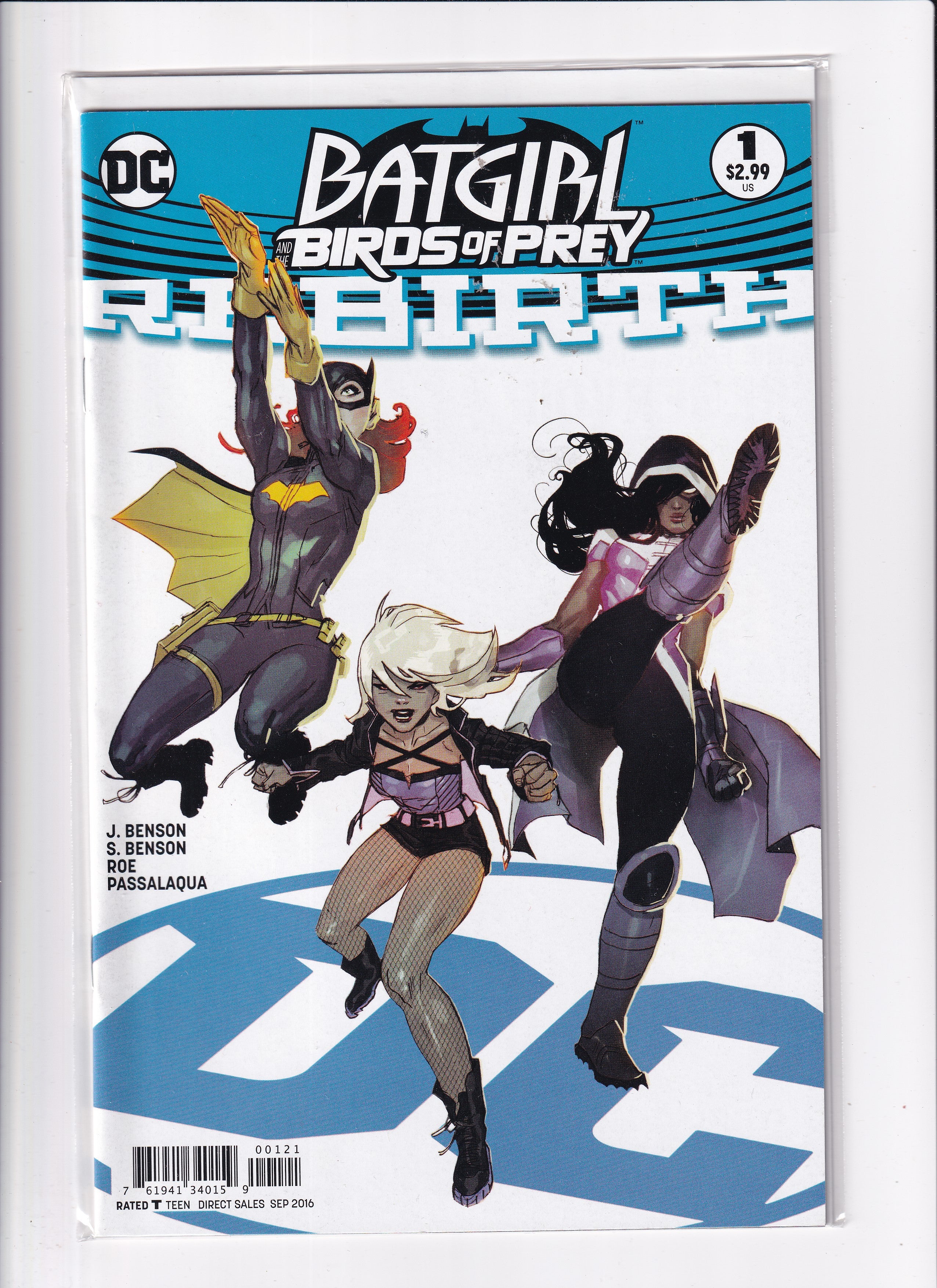 BATGIRL AND THE BIRDS OF PREY #1 REBIRTH - Slab City Comics 