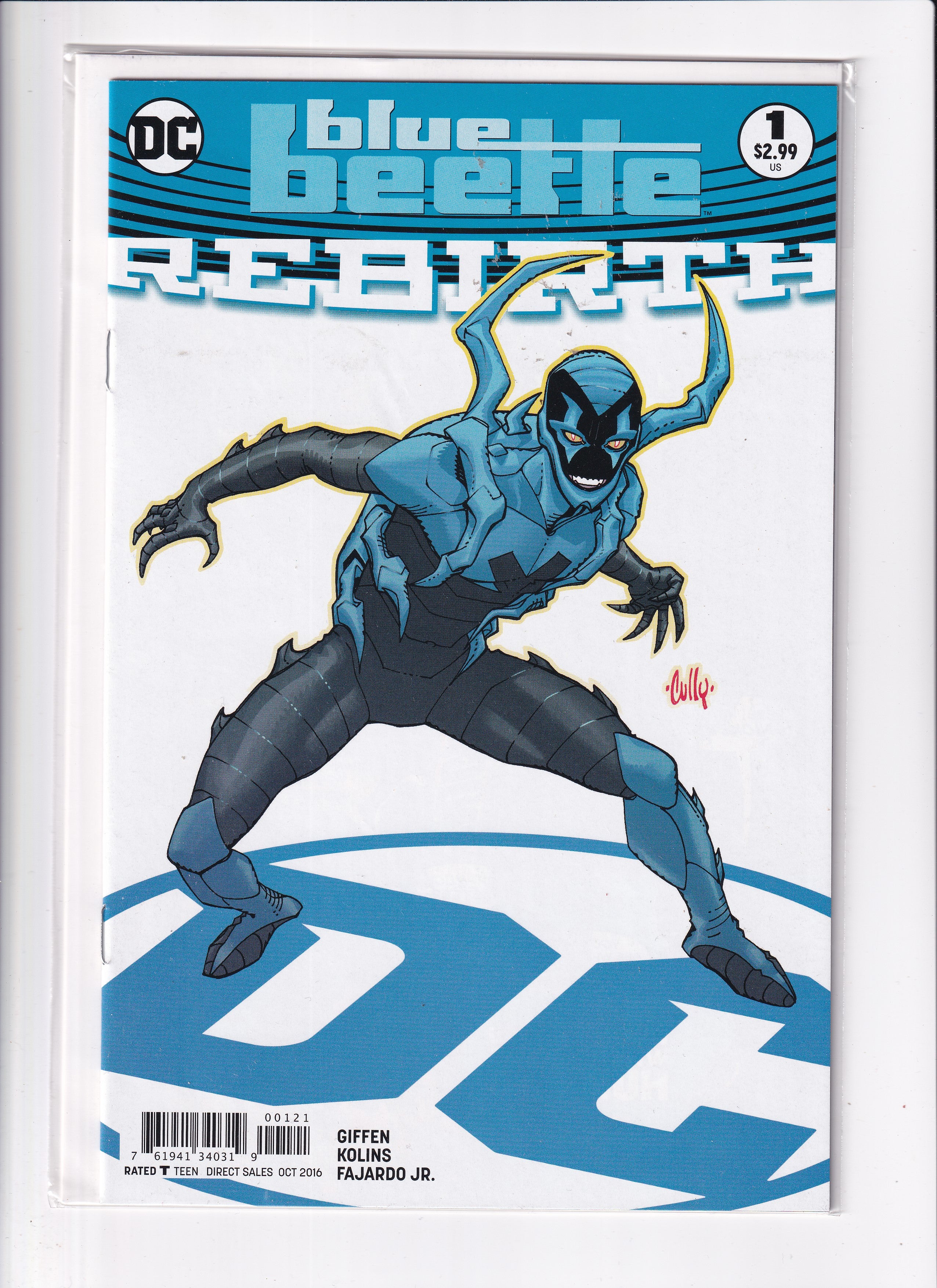 BLUE BEETLE REBIRTH #1 - Slab City Comics 