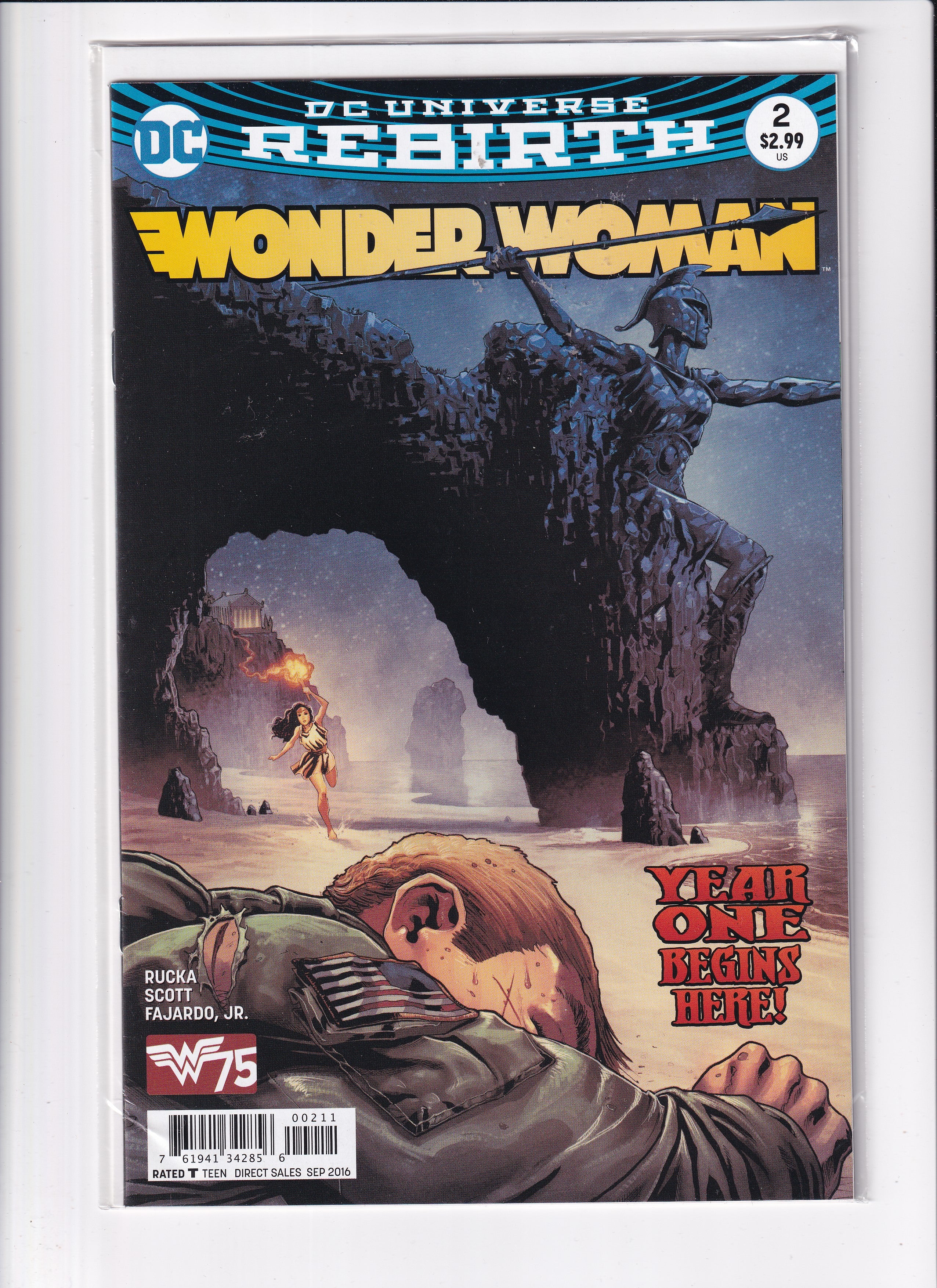 DC UNIVERSE REBIRTH WONDER WOMAN #2 - Slab City Comics 