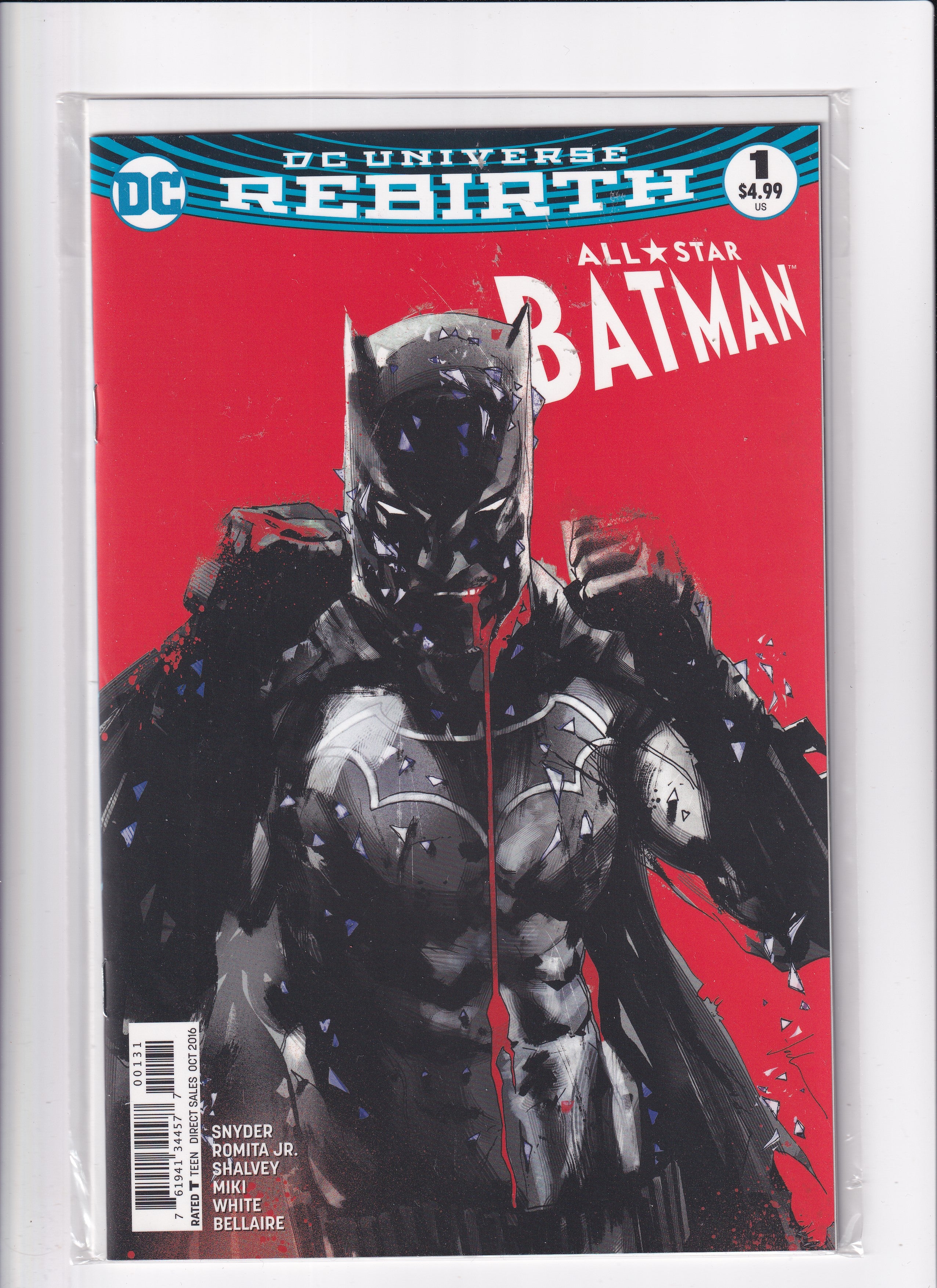 ALL STAR BATMAN #1 JOCK VARIANT - Slab City Comics 