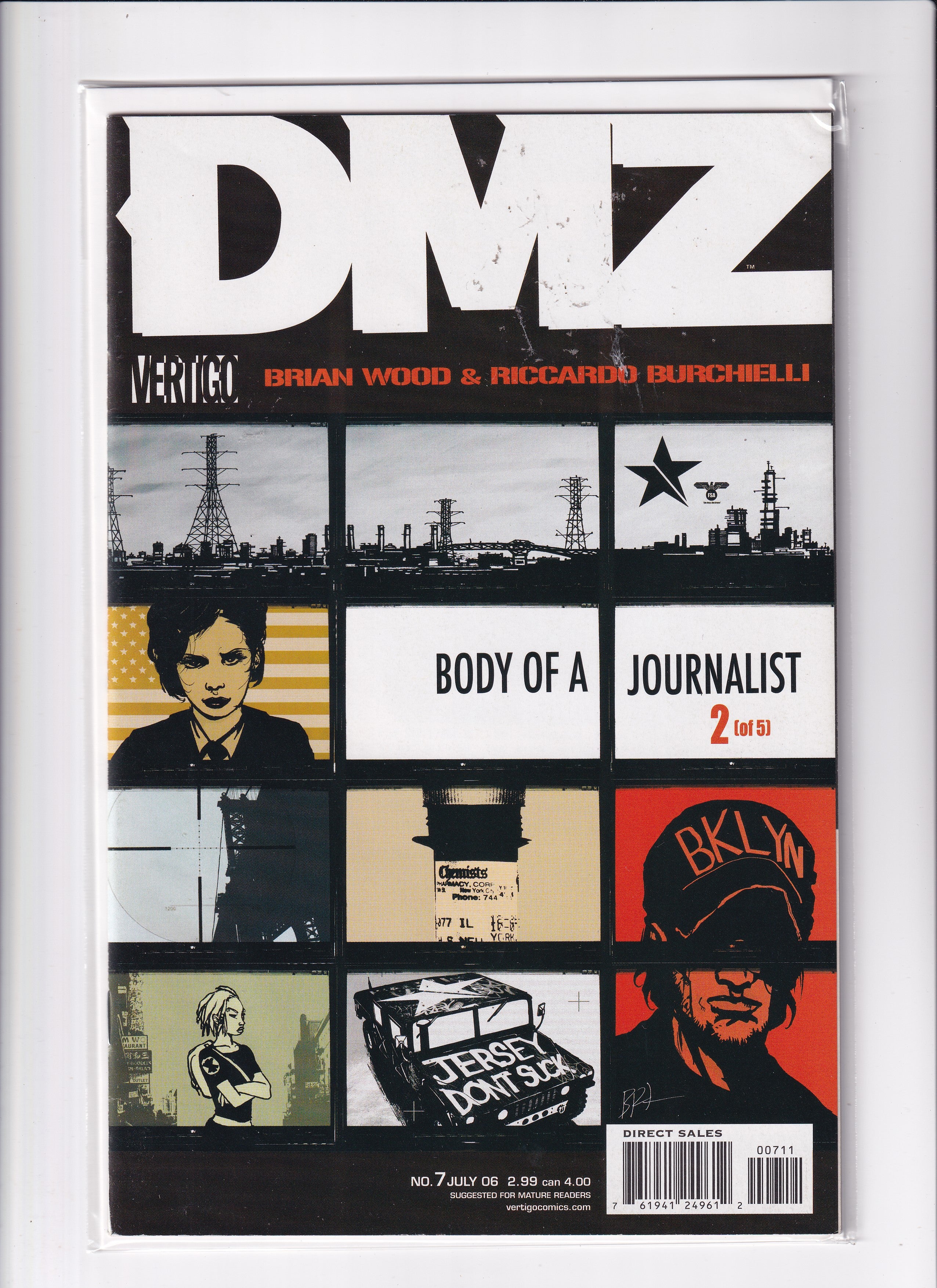 DMZ #7 - Slab City Comics 