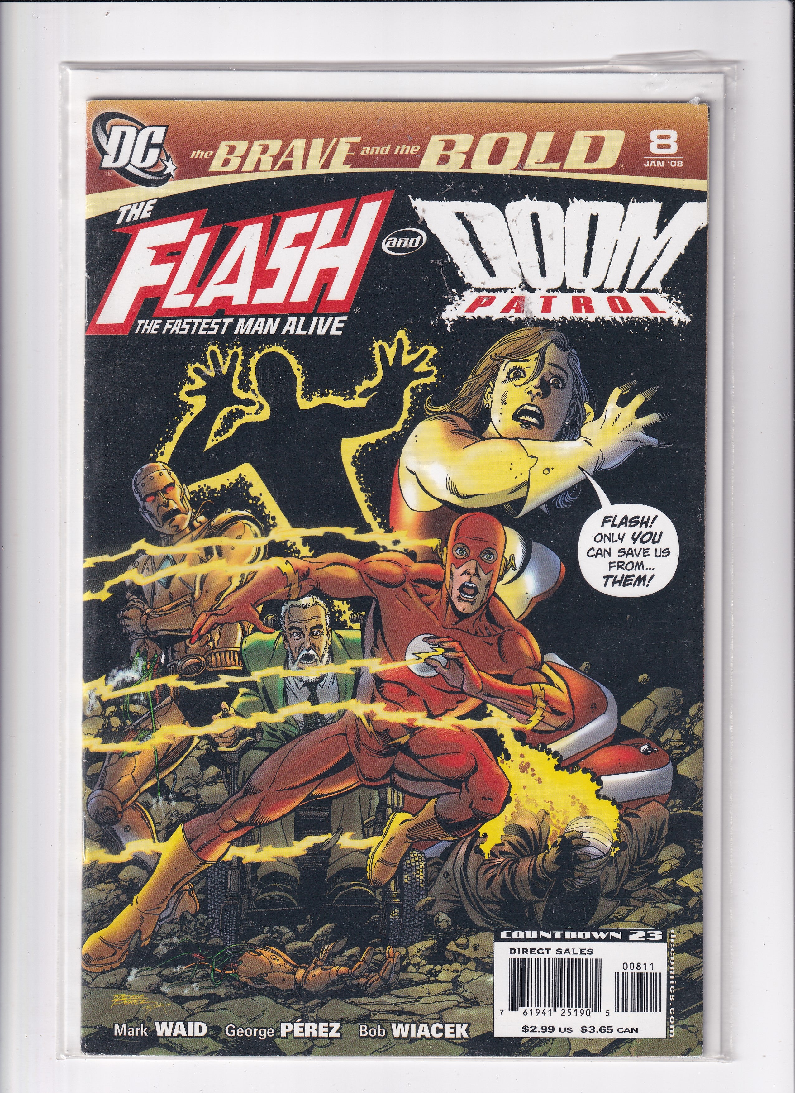 THE FLASH AND DOOM PATROL #8 - Slab City Comics 