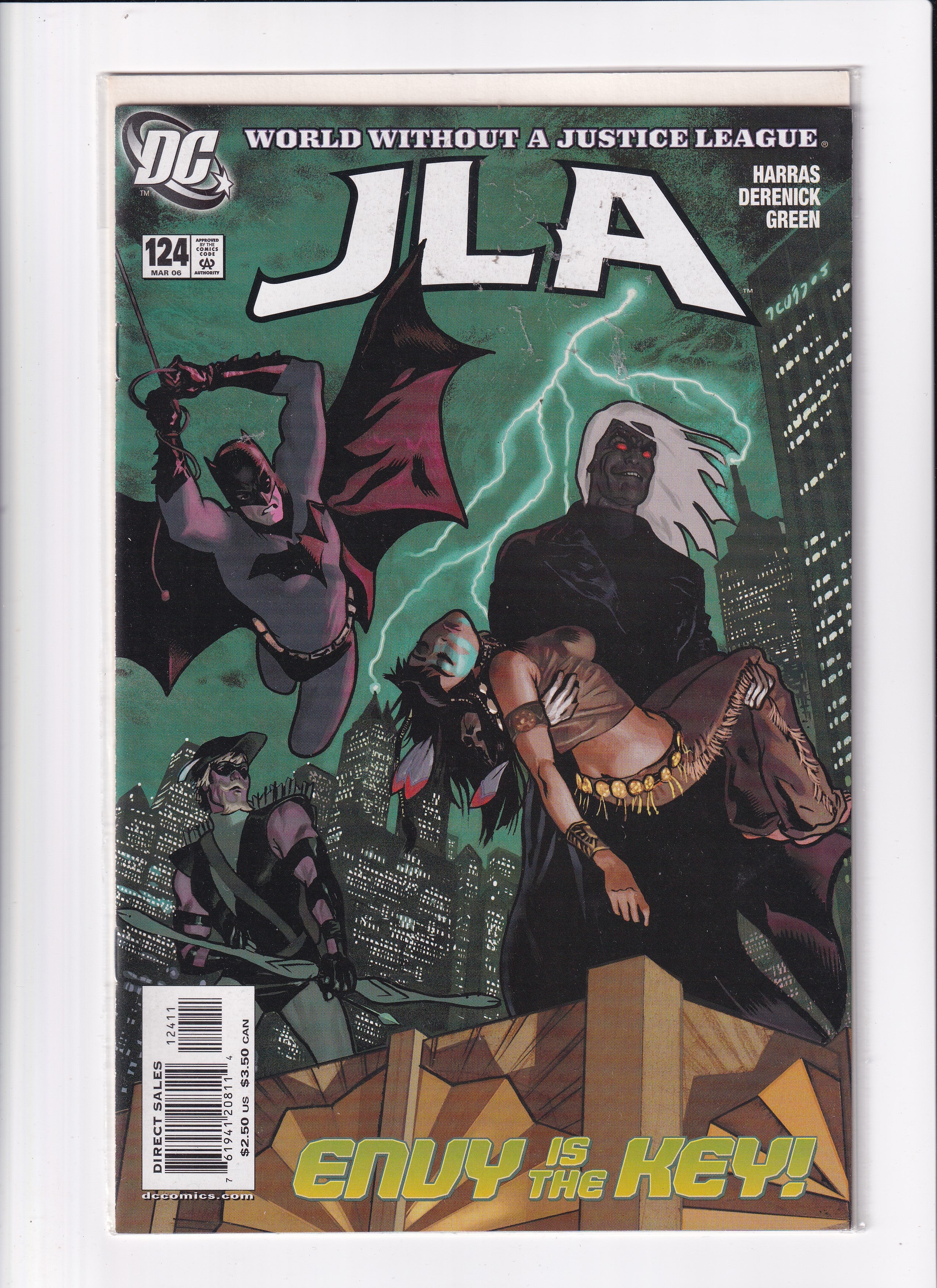 JUSTICE LEAGUE OF AMERICA #124 - Slab City Comics 