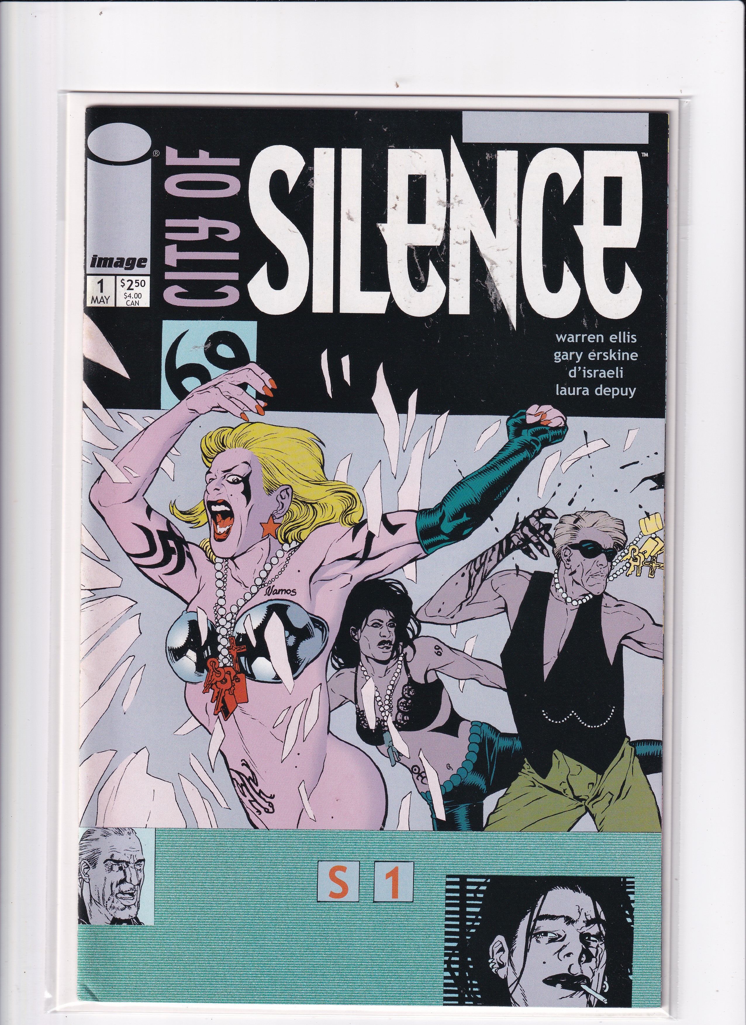 CITY OF SILENCE #1 - Slab City Comics 