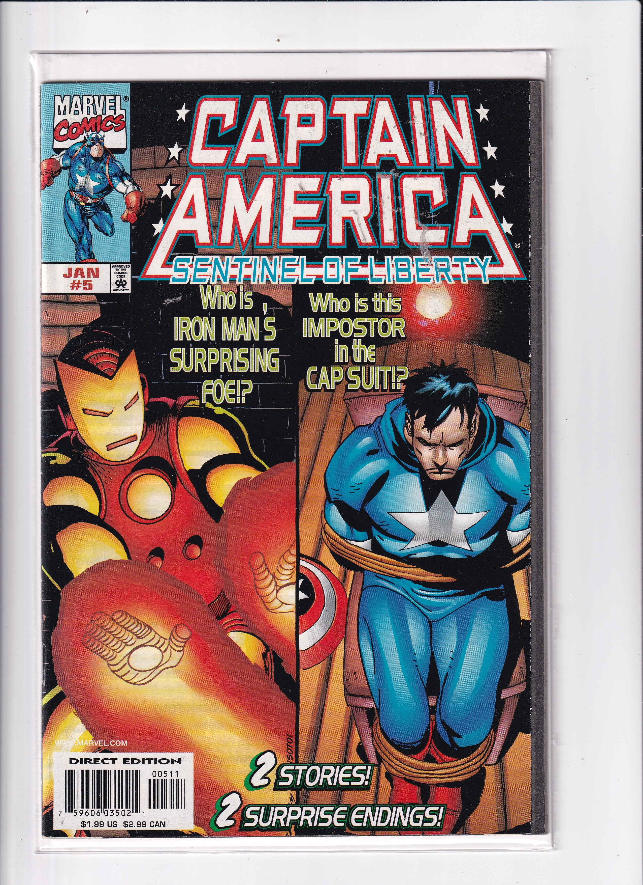 CAPTAIN AMERICA SENTINEL OF LIBERTY #5 - Slab City Comics 