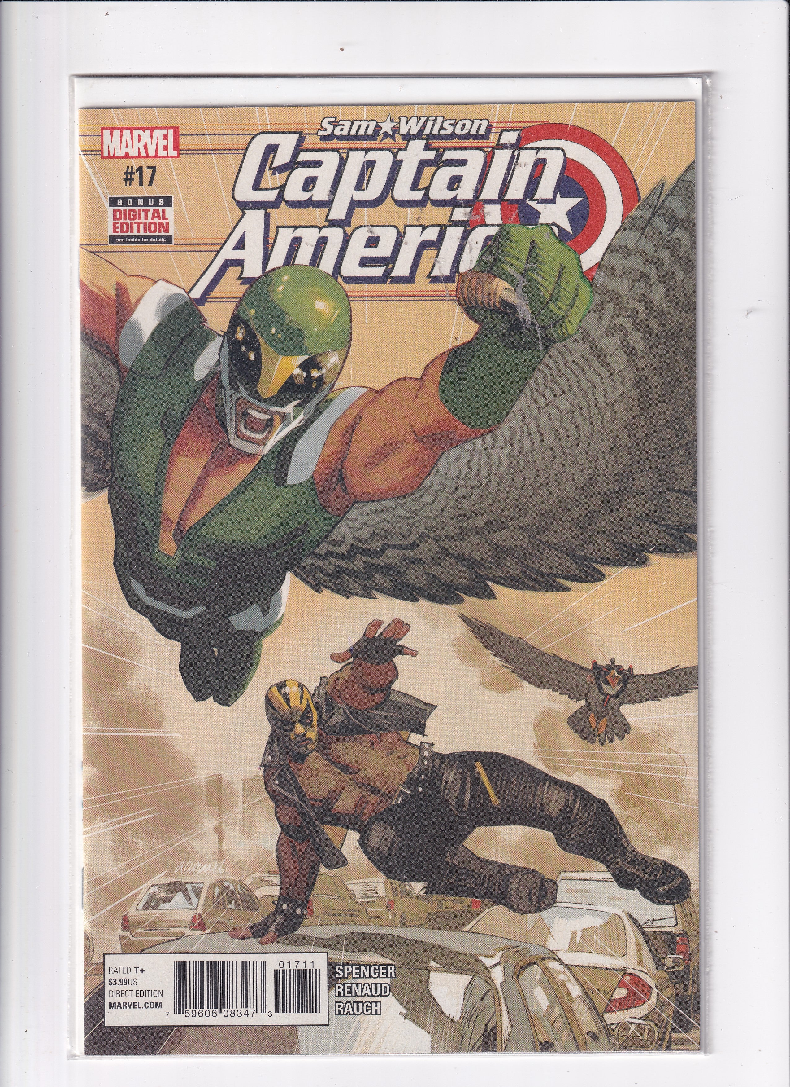 SAM WILSON CAPTAIN AMERICA #17 - Slab City Comics 