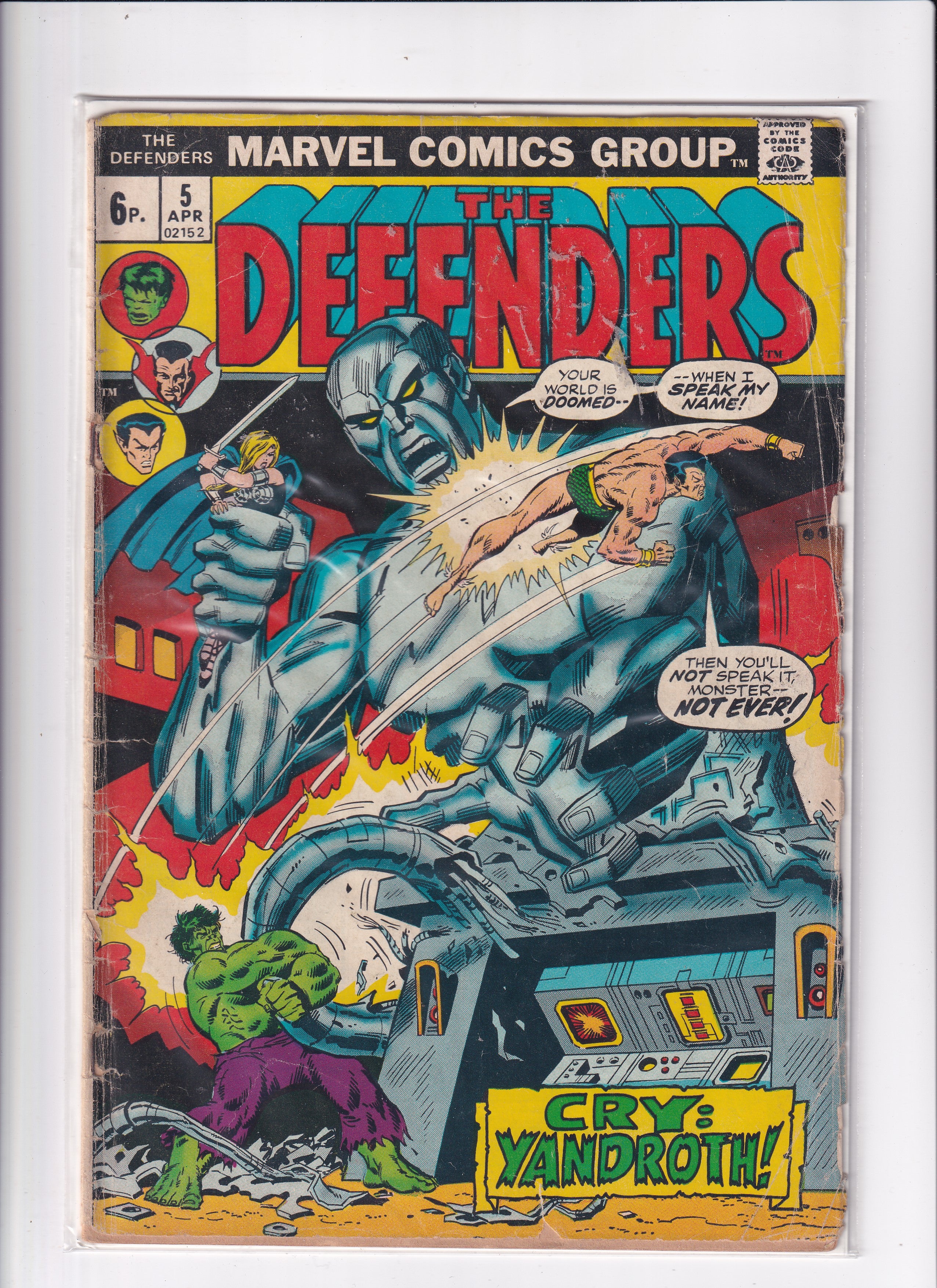 THE DEFENDERS #5 - Slab City Comics 