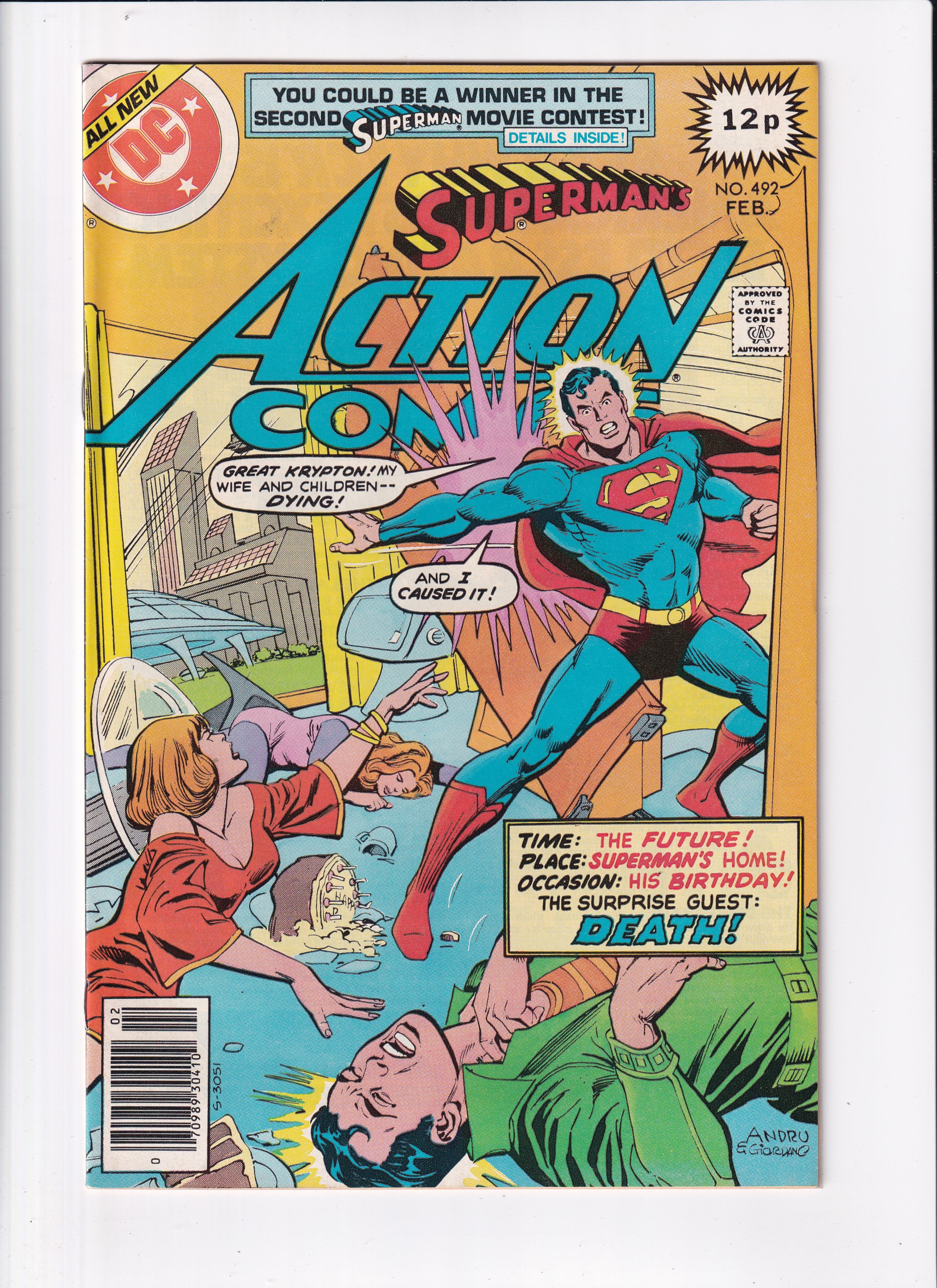 ACTION COMICS #492 - Slab City Comics 