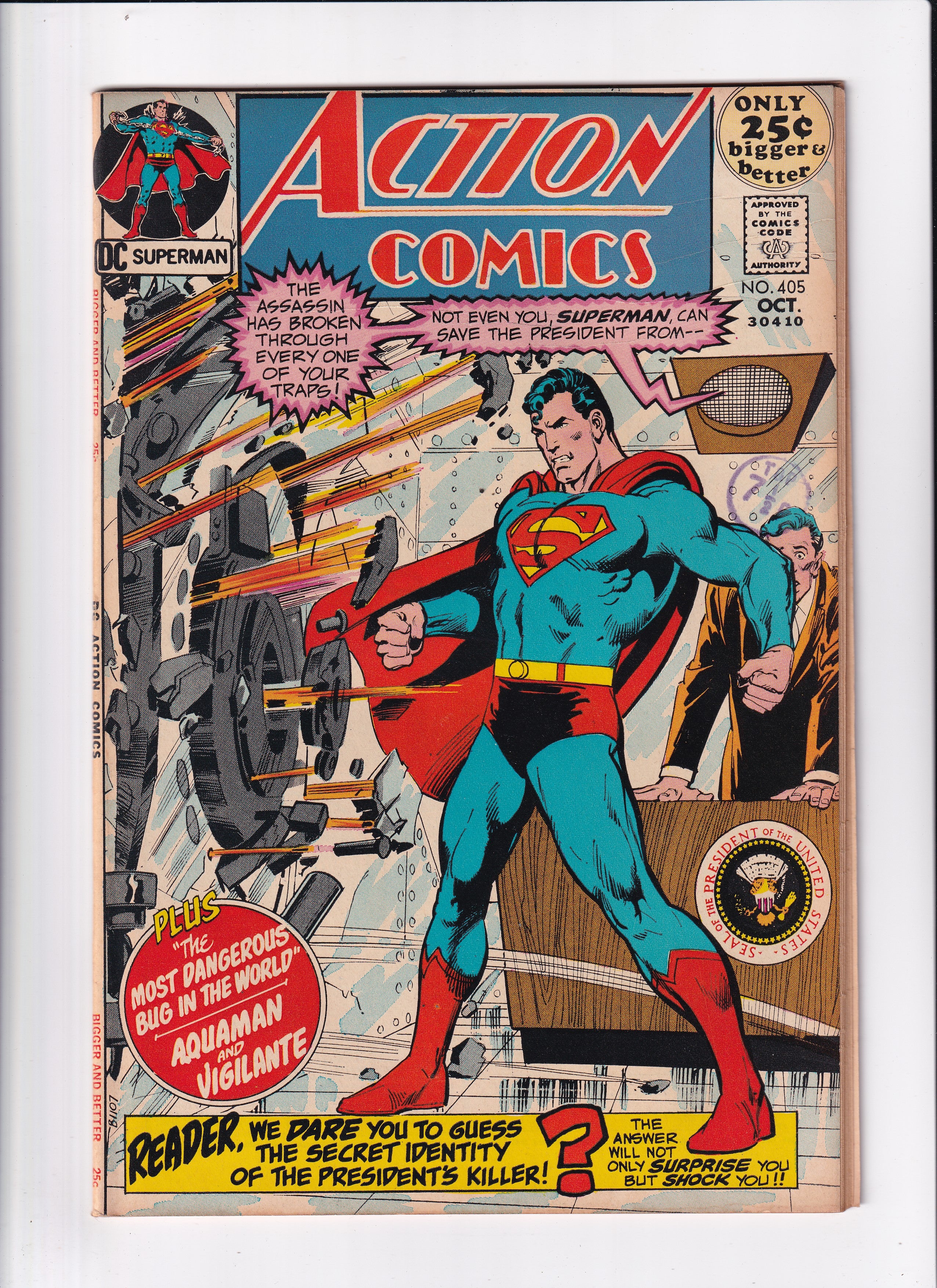 ACTION COMICS #405 - Slab City Comics 