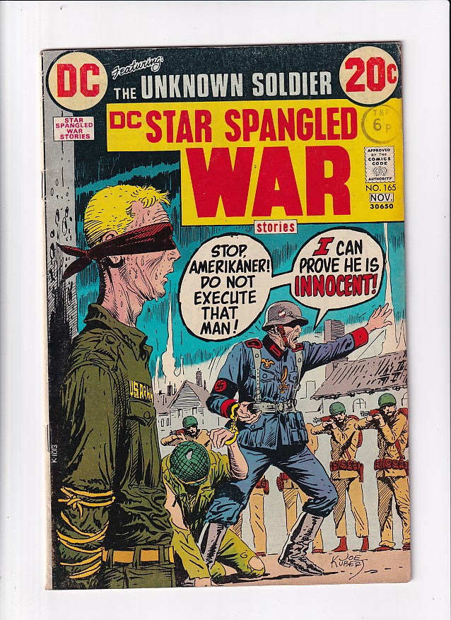 THE UNKNOWN SOLDIER #165 - Slab City Comics 