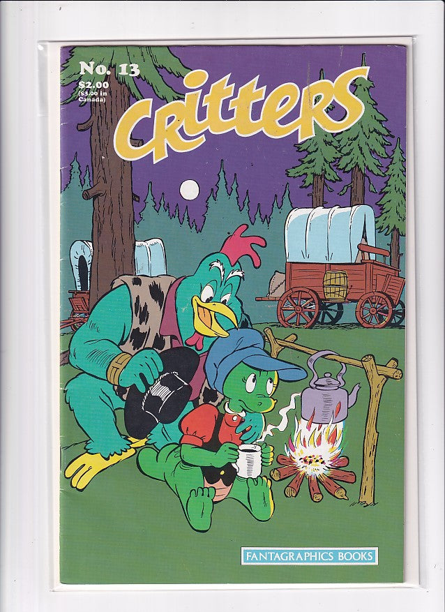 CRITTERS #13 - Slab City Comics 