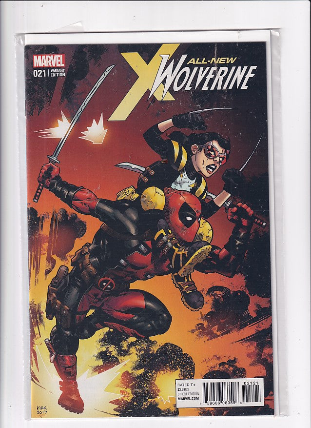 ALL-NEW WOLVERINE #21 1:10 VARIANT - Slab City Comics 