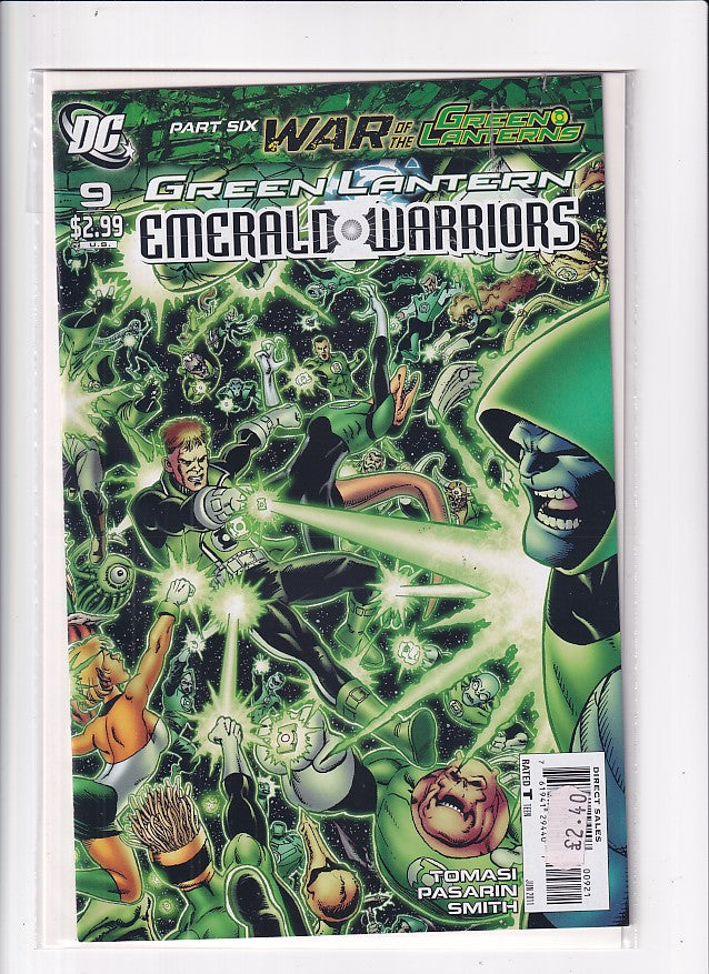 GREEN LANTERN EMERALD WARRIORS #9 - Slab City Comics 