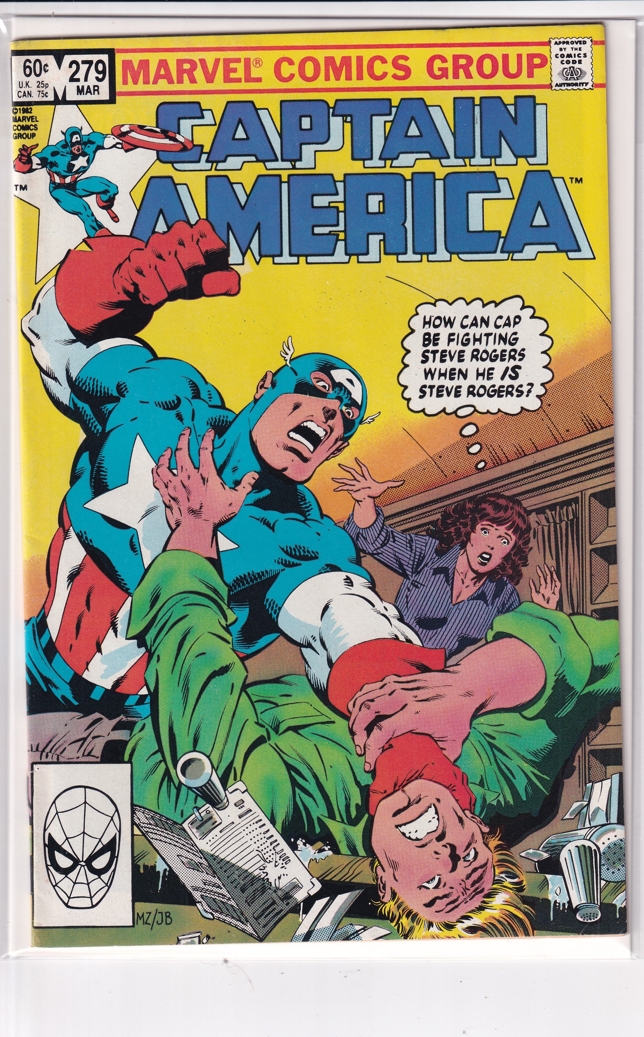 CAPTAIN AMERICA #279 - Slab City Comics 