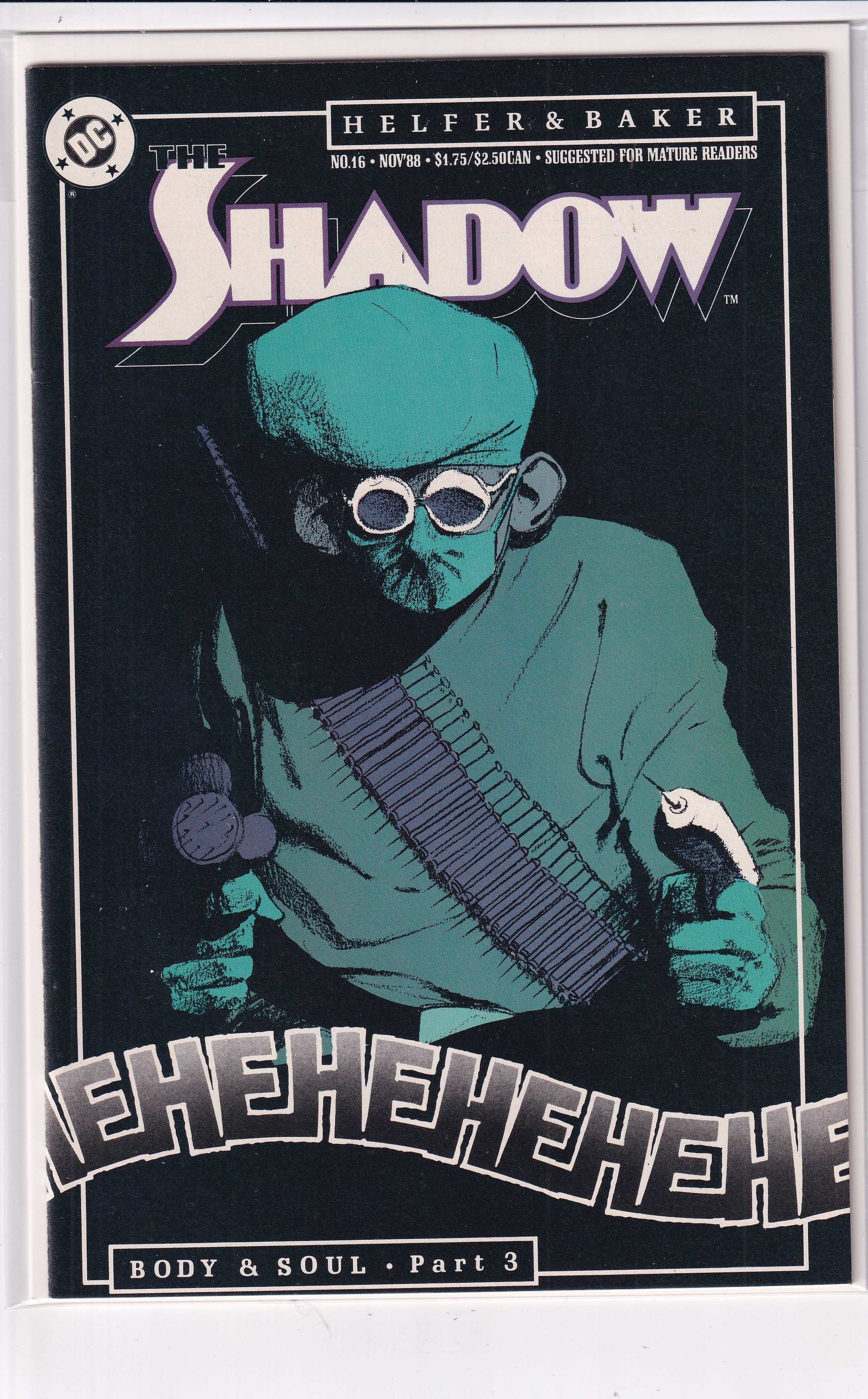 SHADOW #16 - Slab City Comics 