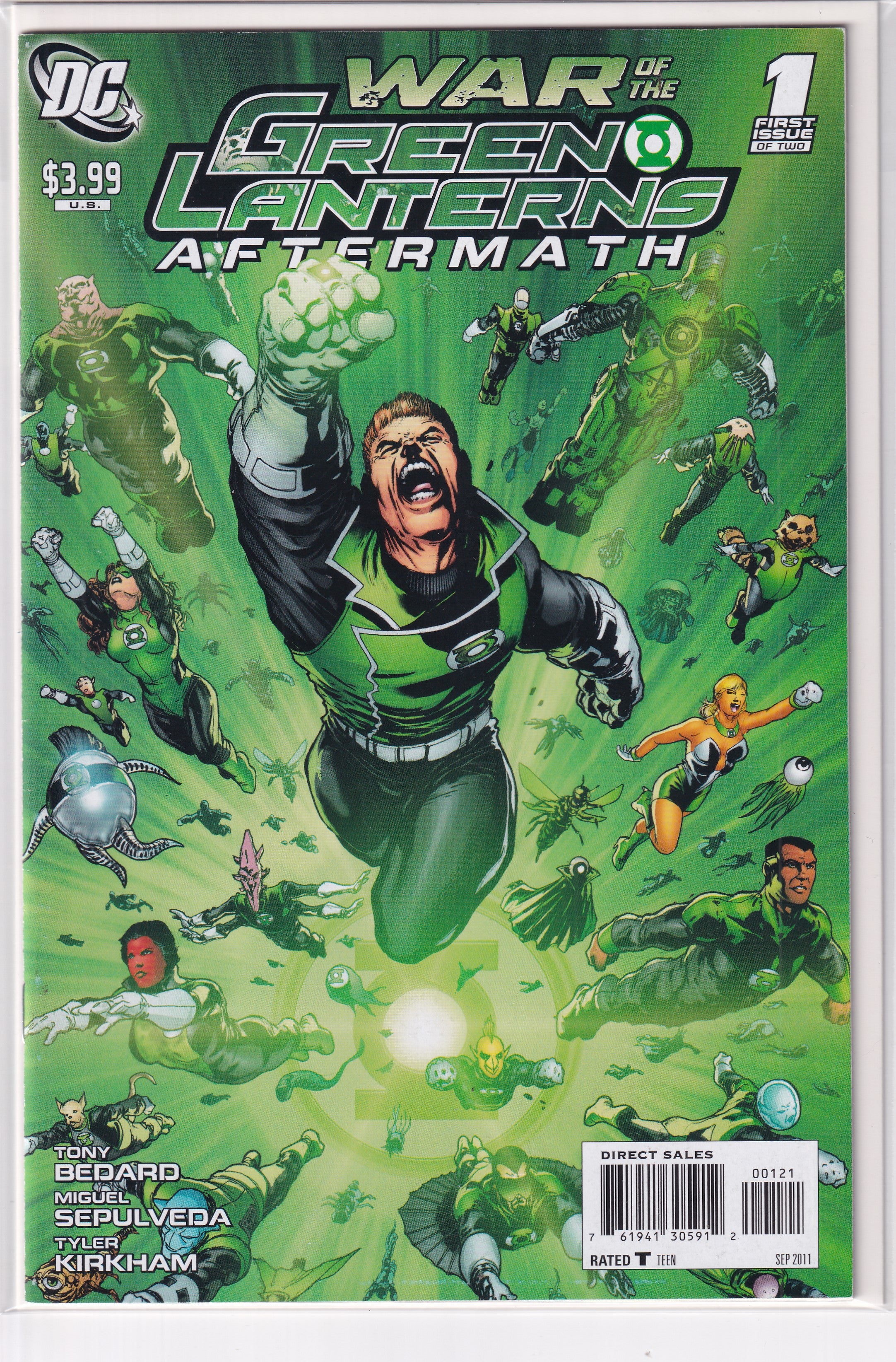 WAR OF THE GREEN LANTERNS AFTERMATH #1 - Slab City Comics 