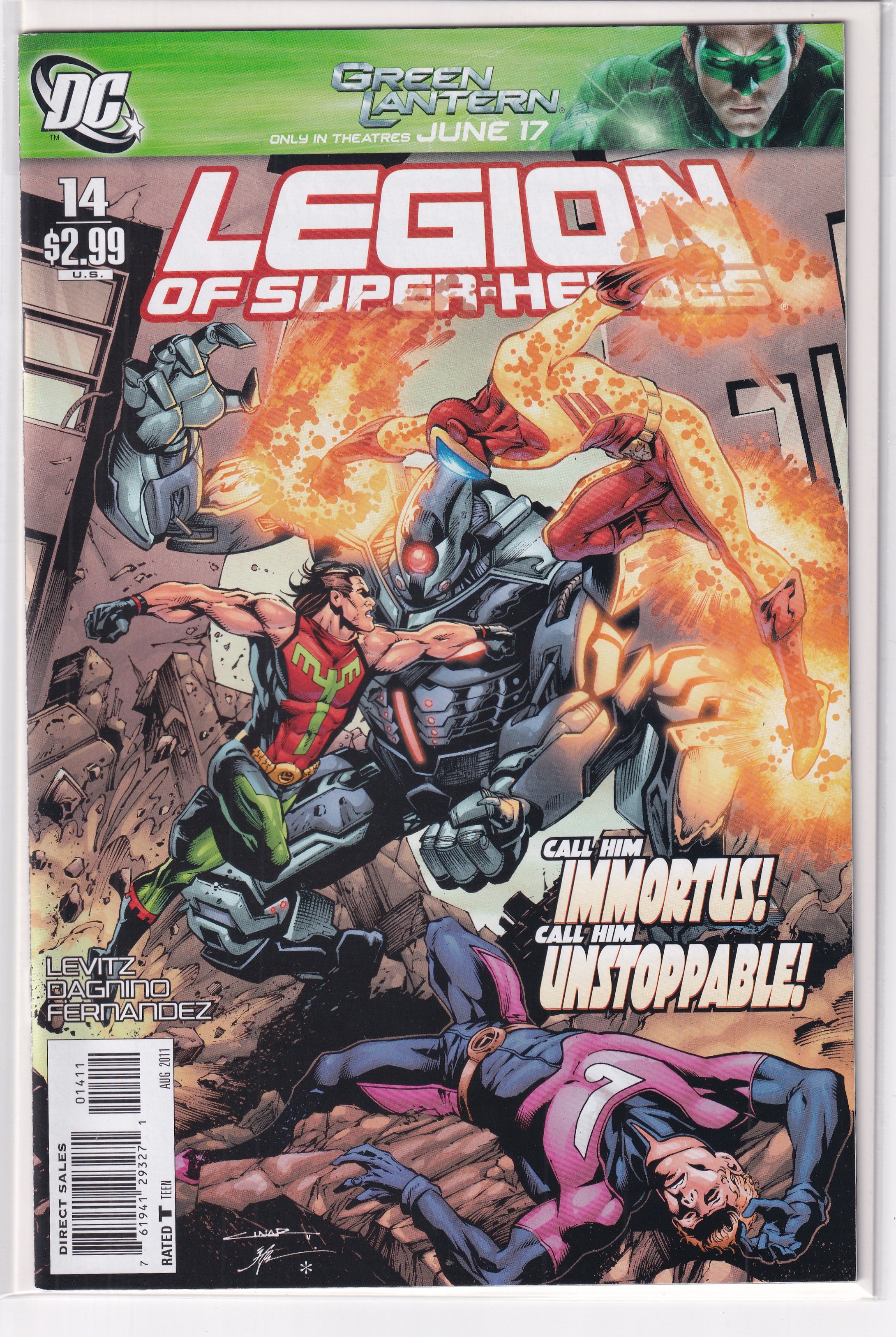 LEGION OF SUPER-HEROES #14 - Slab City Comics 