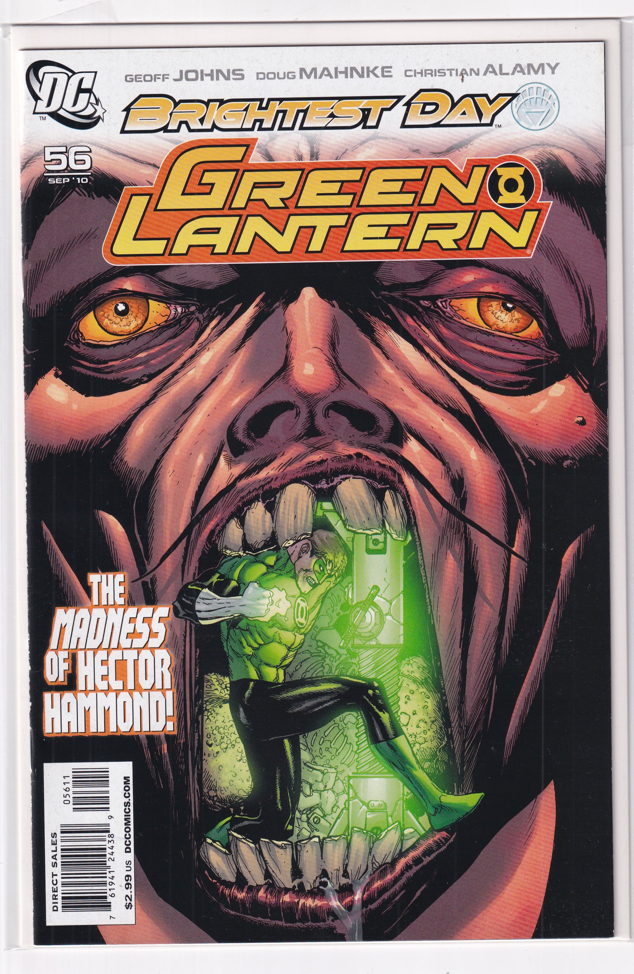 BRIGHTEST DAY GREEN LANTERN #56 - Slab City Comics 