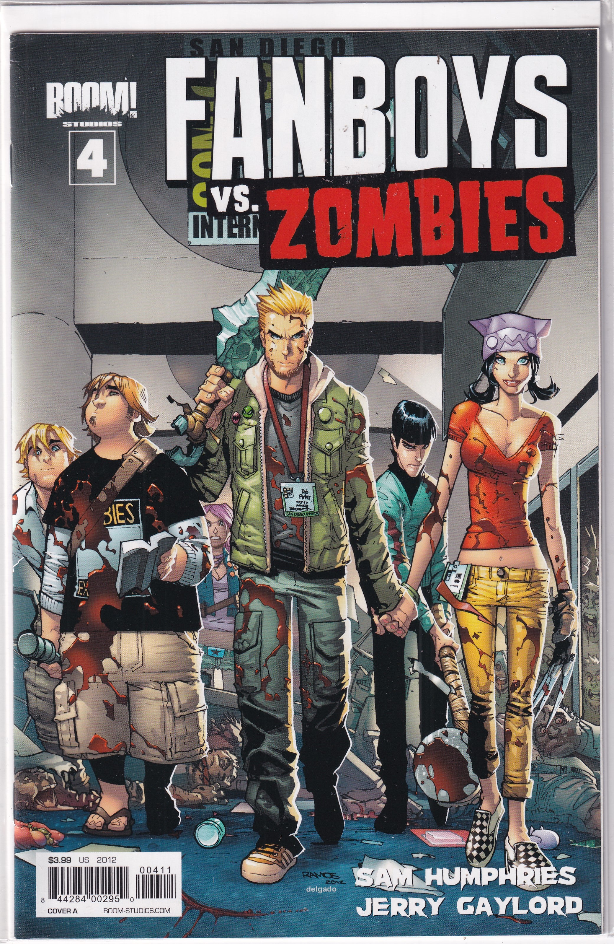 FANBOYS VS. ZOMBIES #4 - Slab City Comics 