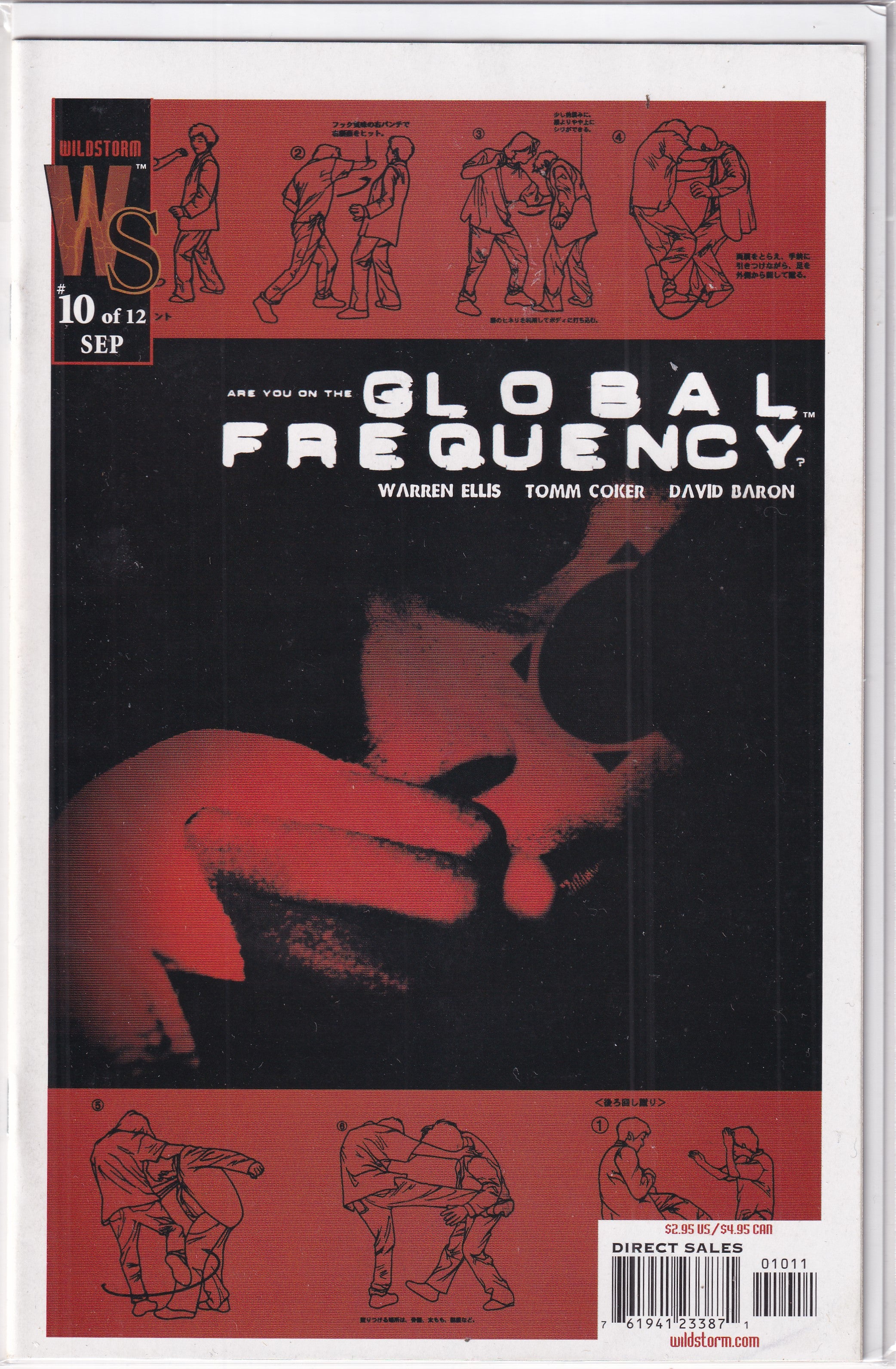 GLOBAL FREQUENCY #10 - Slab City Comics 