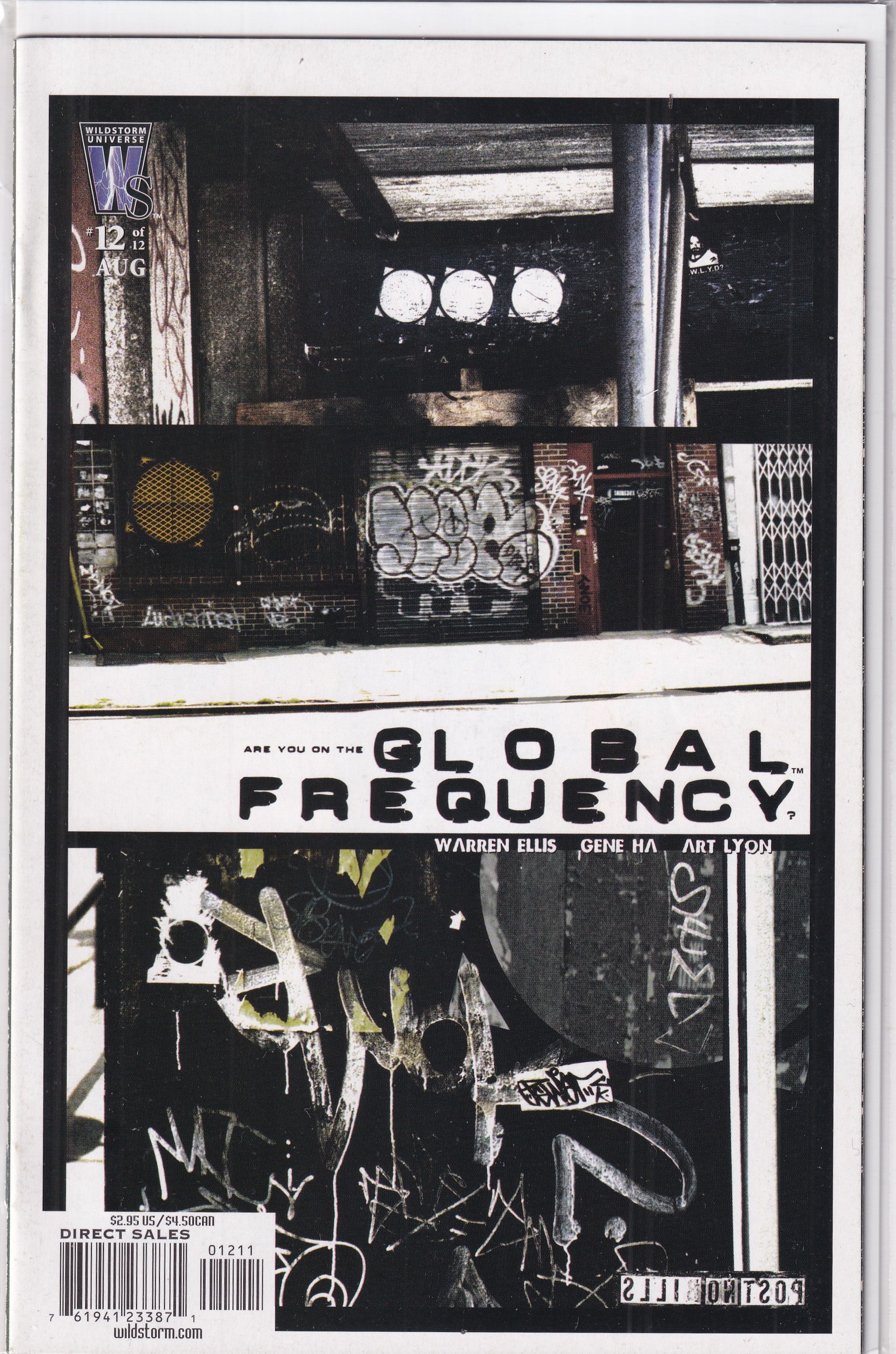 GLOBAL FREQUENCY #12 - Slab City Comics 