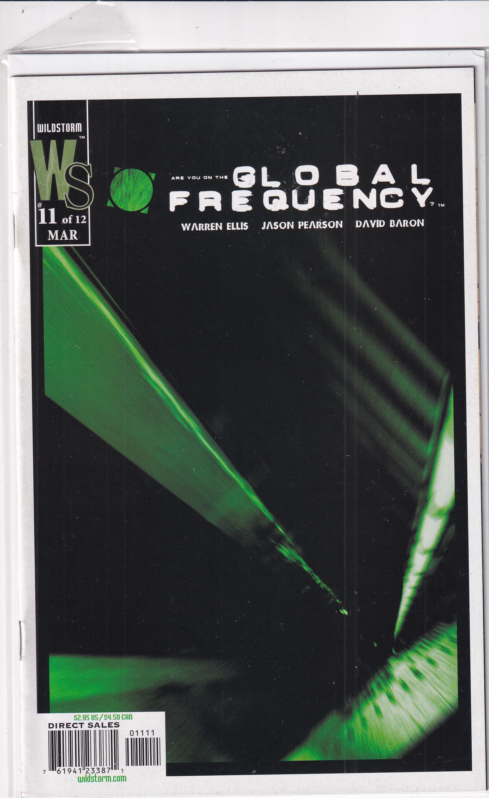 GLOBAL FREQUENCY #11 - Slab City Comics 