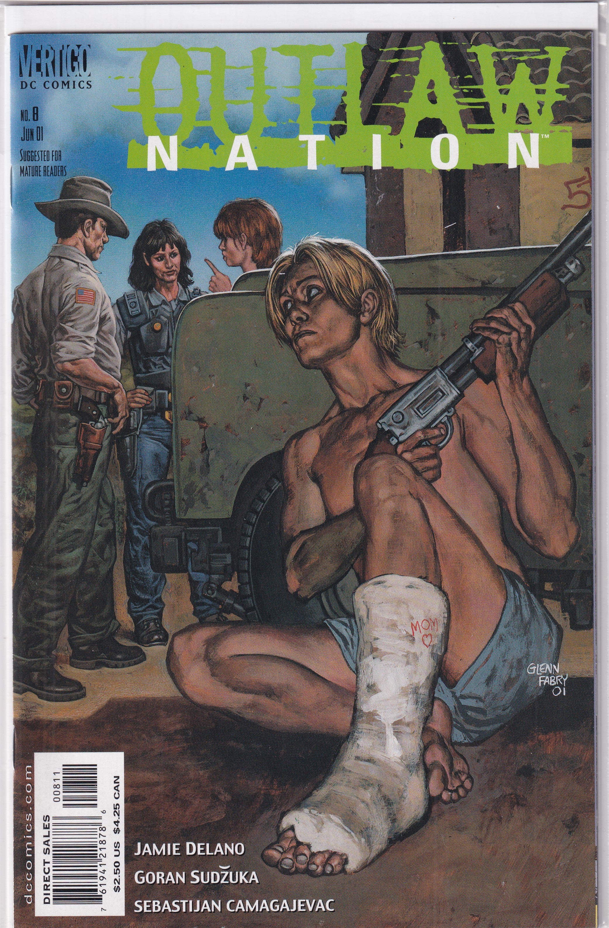 OUTLAW NATION #8 - Slab City Comics 