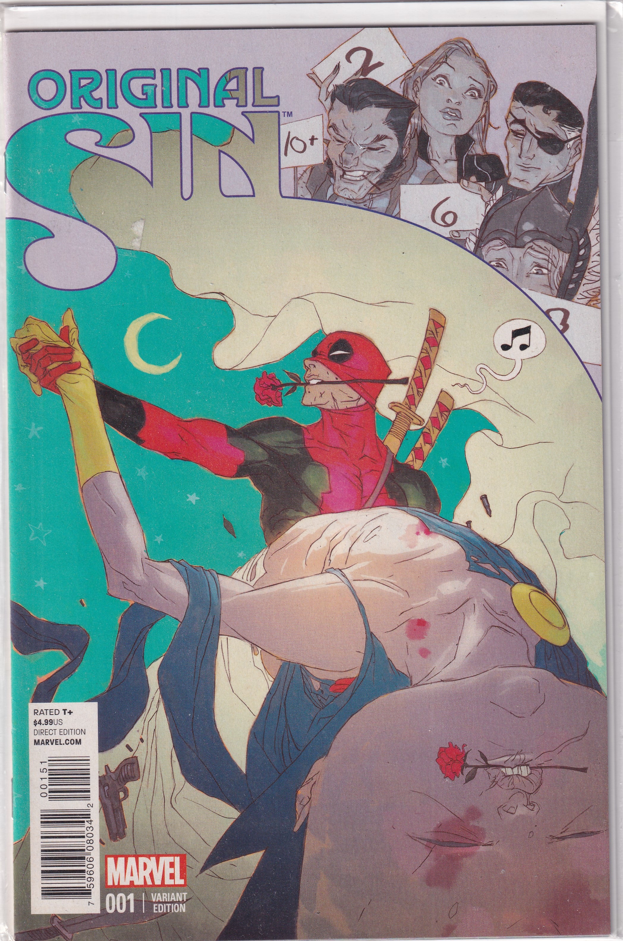 ORIGINAL SIN #1 VARIANT - Slab City Comics 