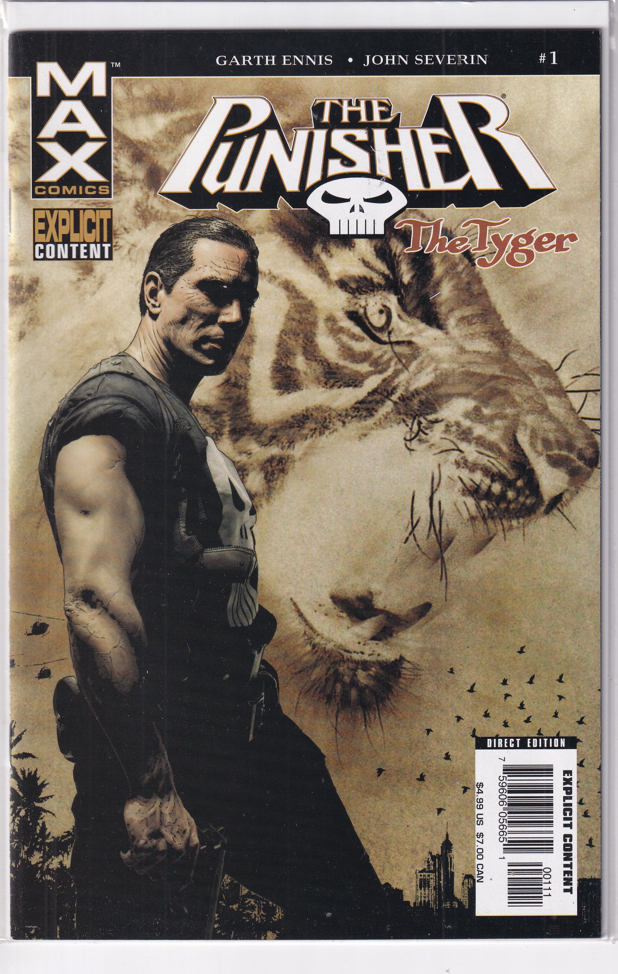 PUNISHER TYGER #1 - Slab City Comics 