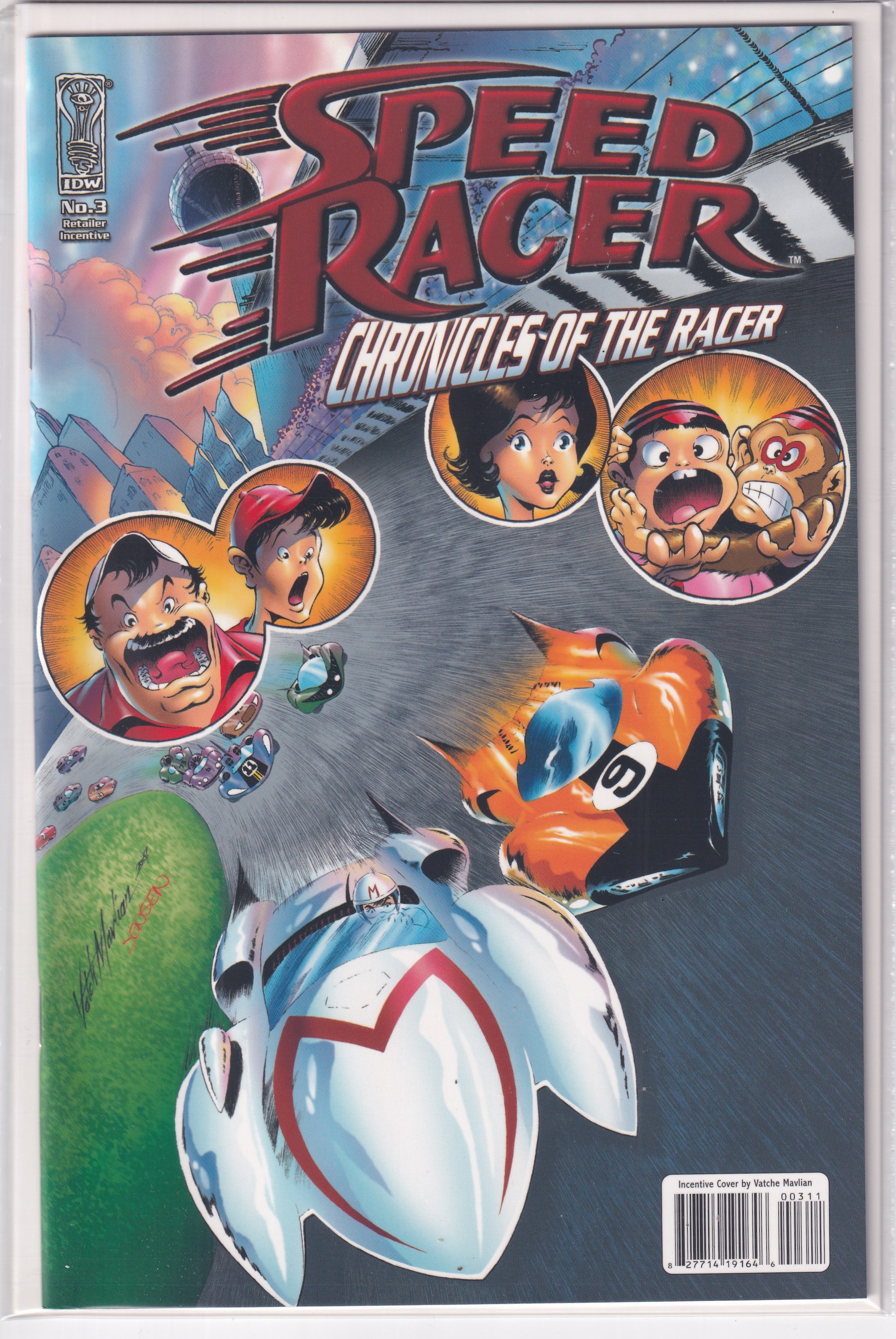 SPEED RACER CHRONICLES OF THE RACER #3 - Slab City Comics 